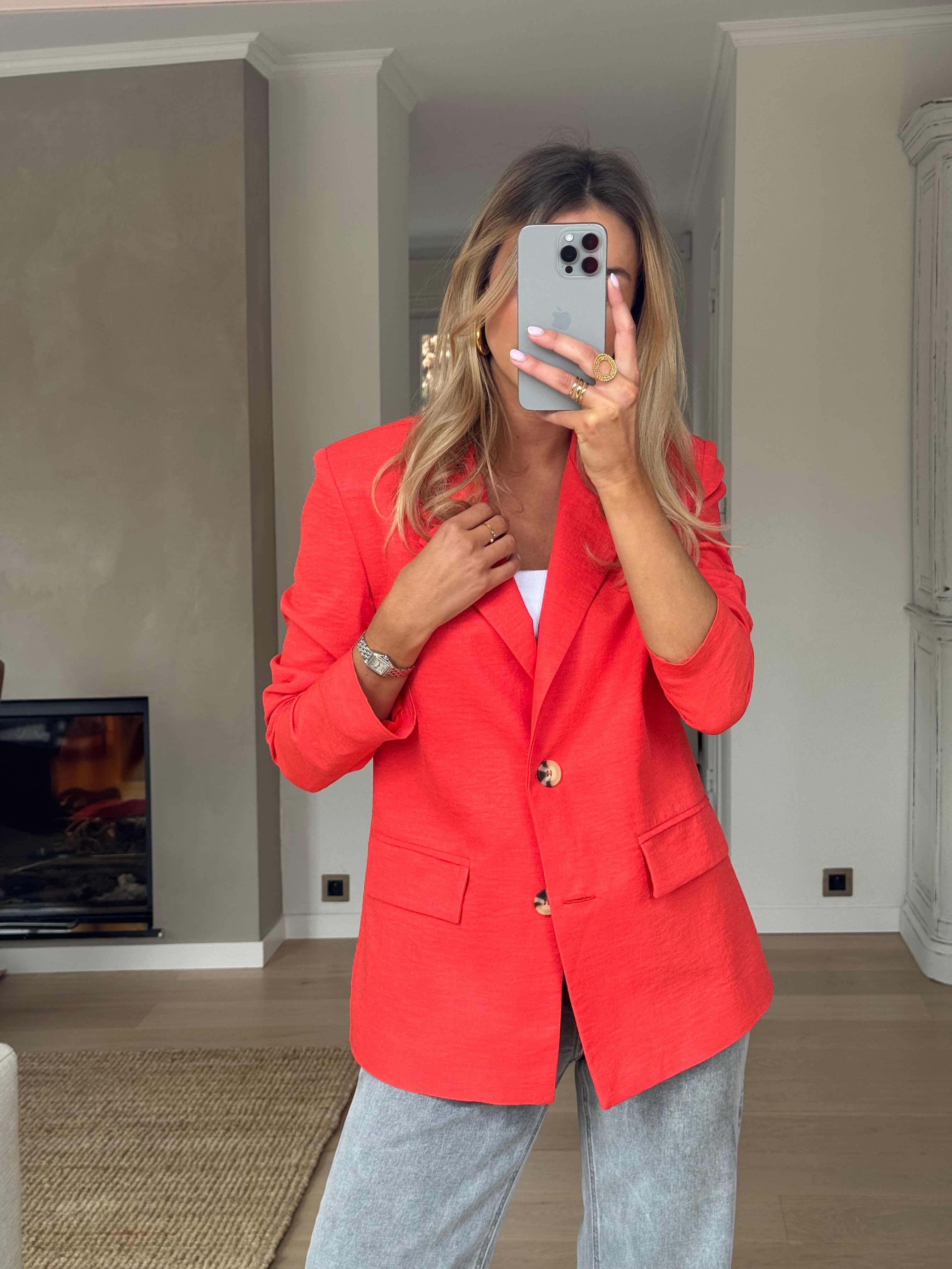 Blazer Boss corail