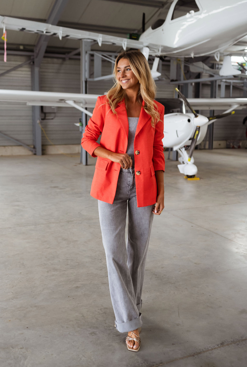 Blazer Boss corail