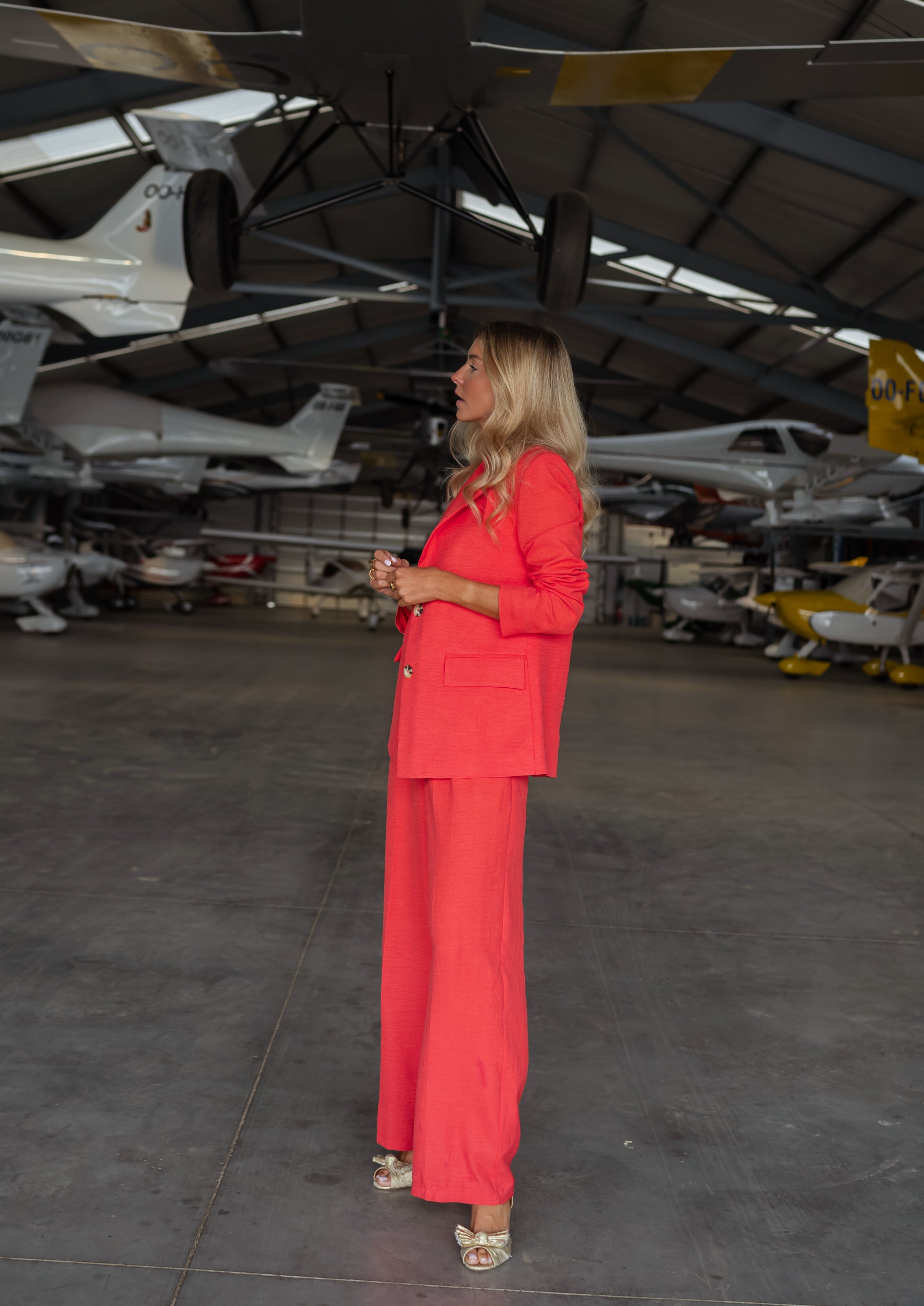 Pantalon corail Thaly