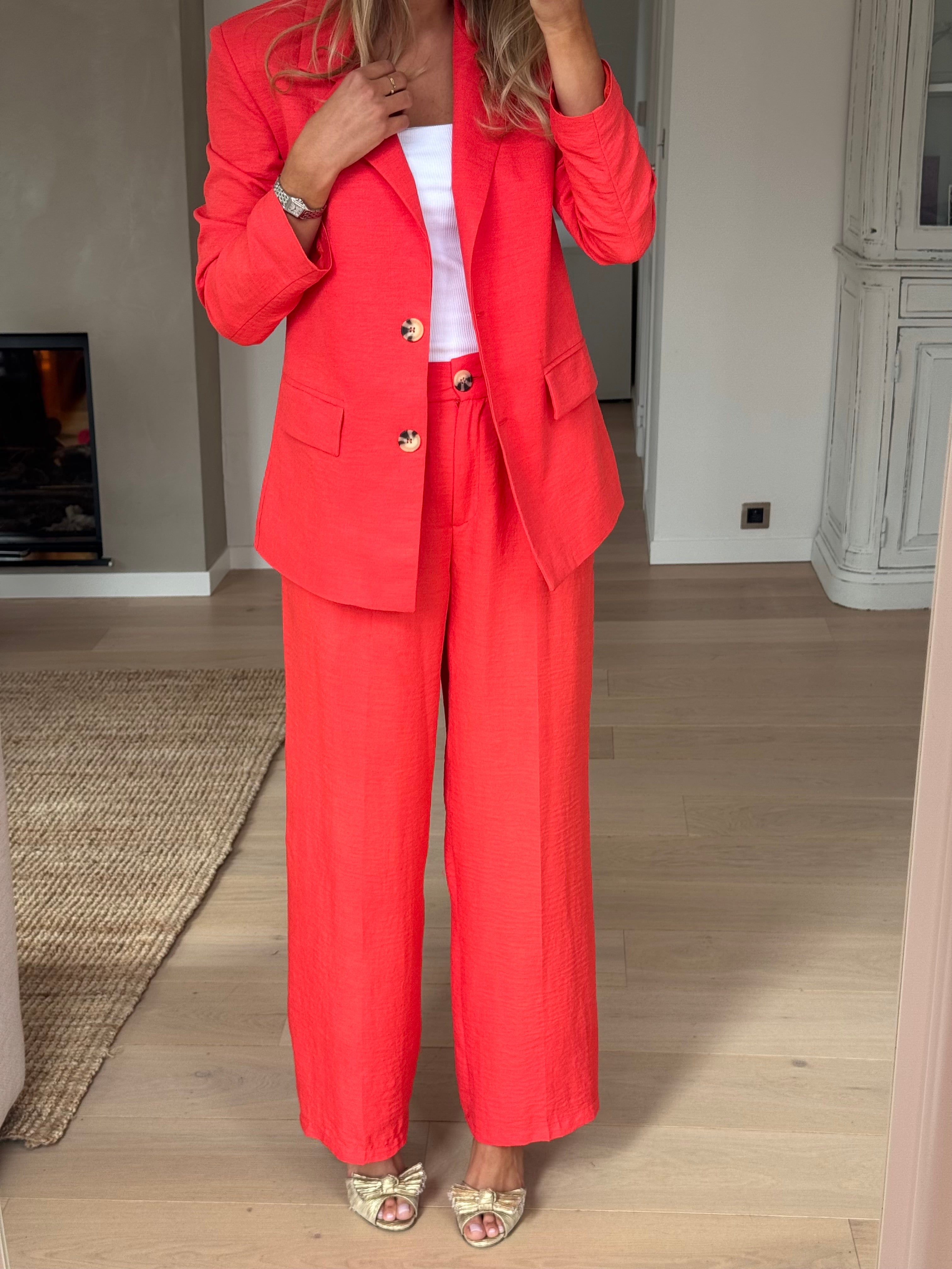 Pantalon corail Thaly