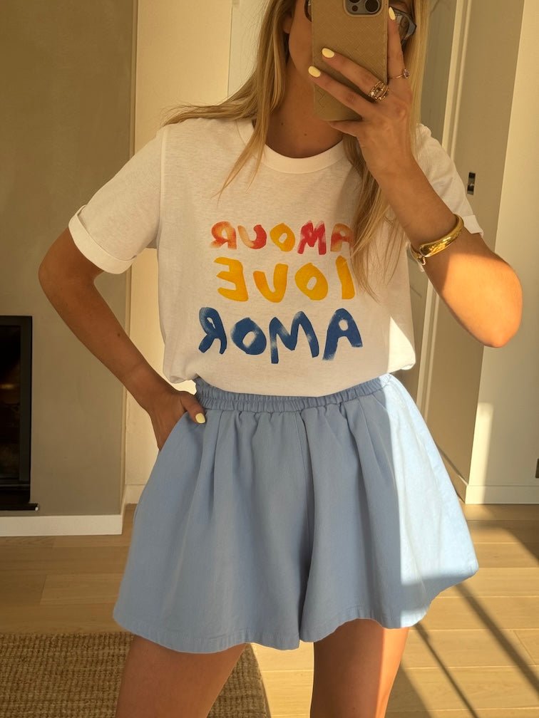 T-shirt écru Amor