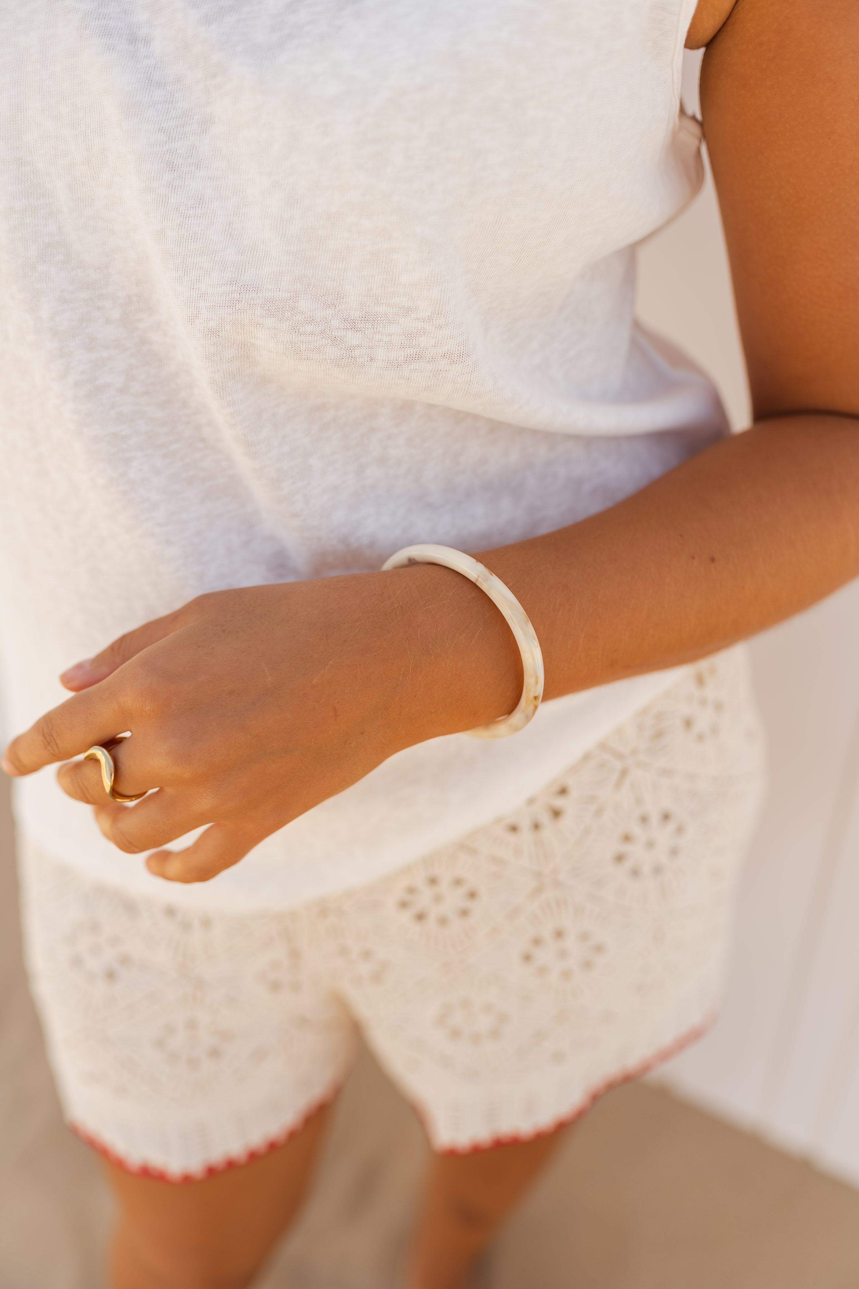 Bracelet Antos écru