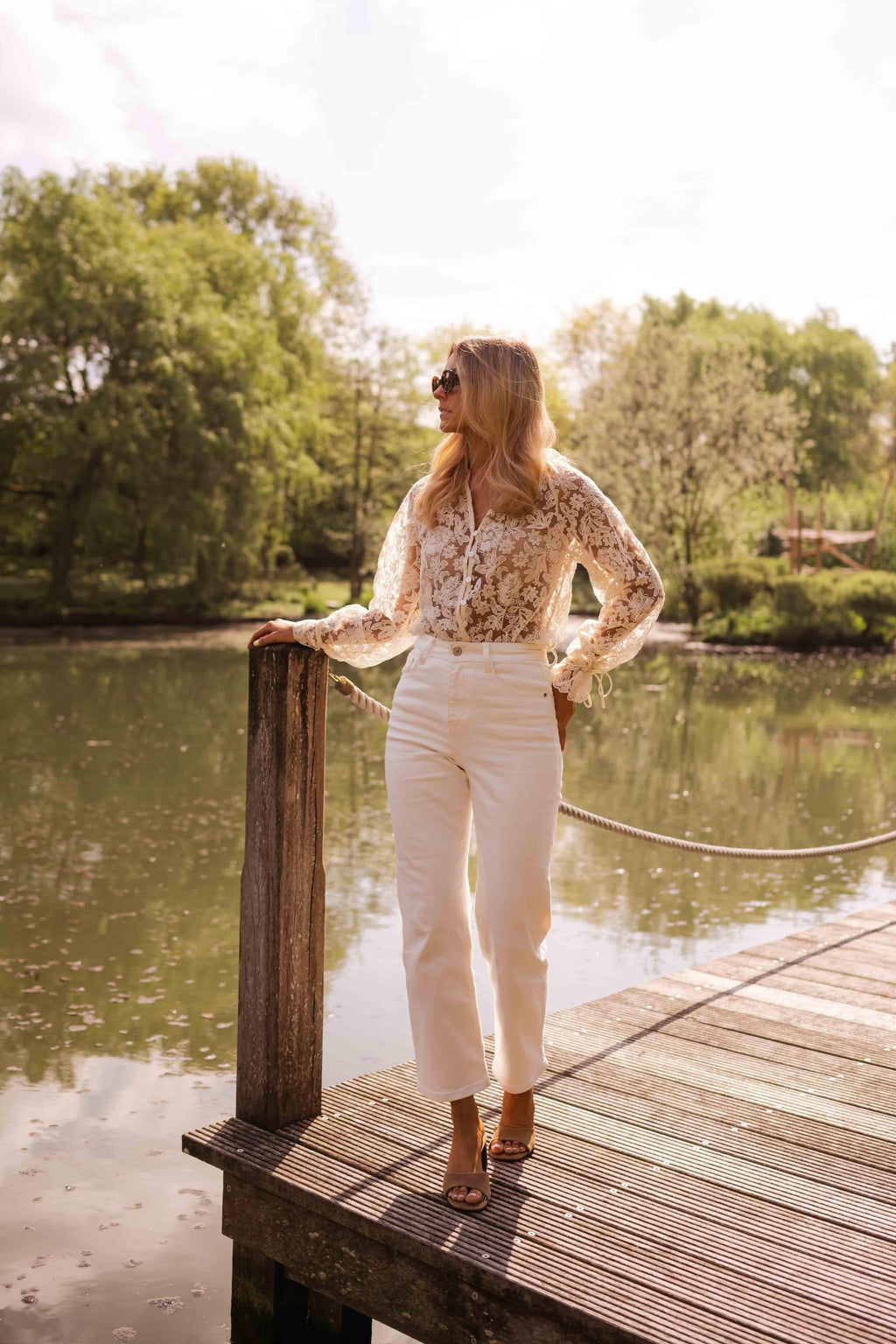 Chemisier Dalia écru