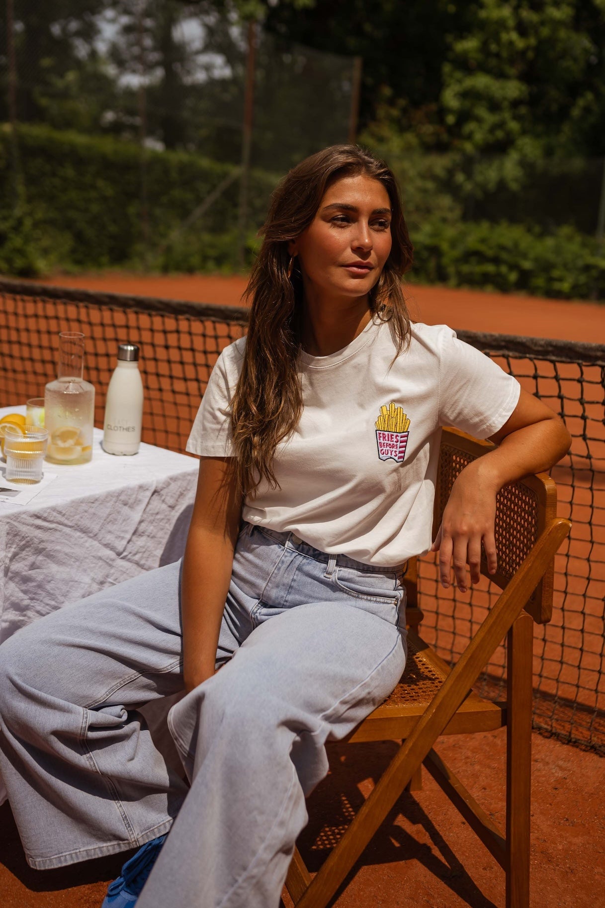 T-shirt Frites écru