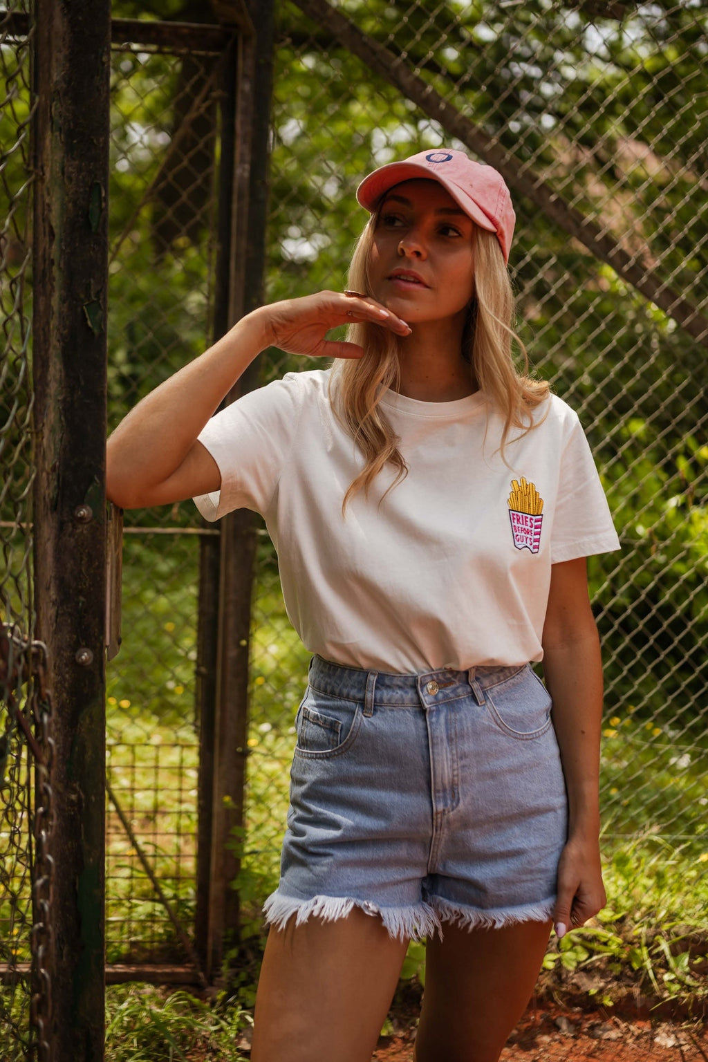 T-shirt Frites écru