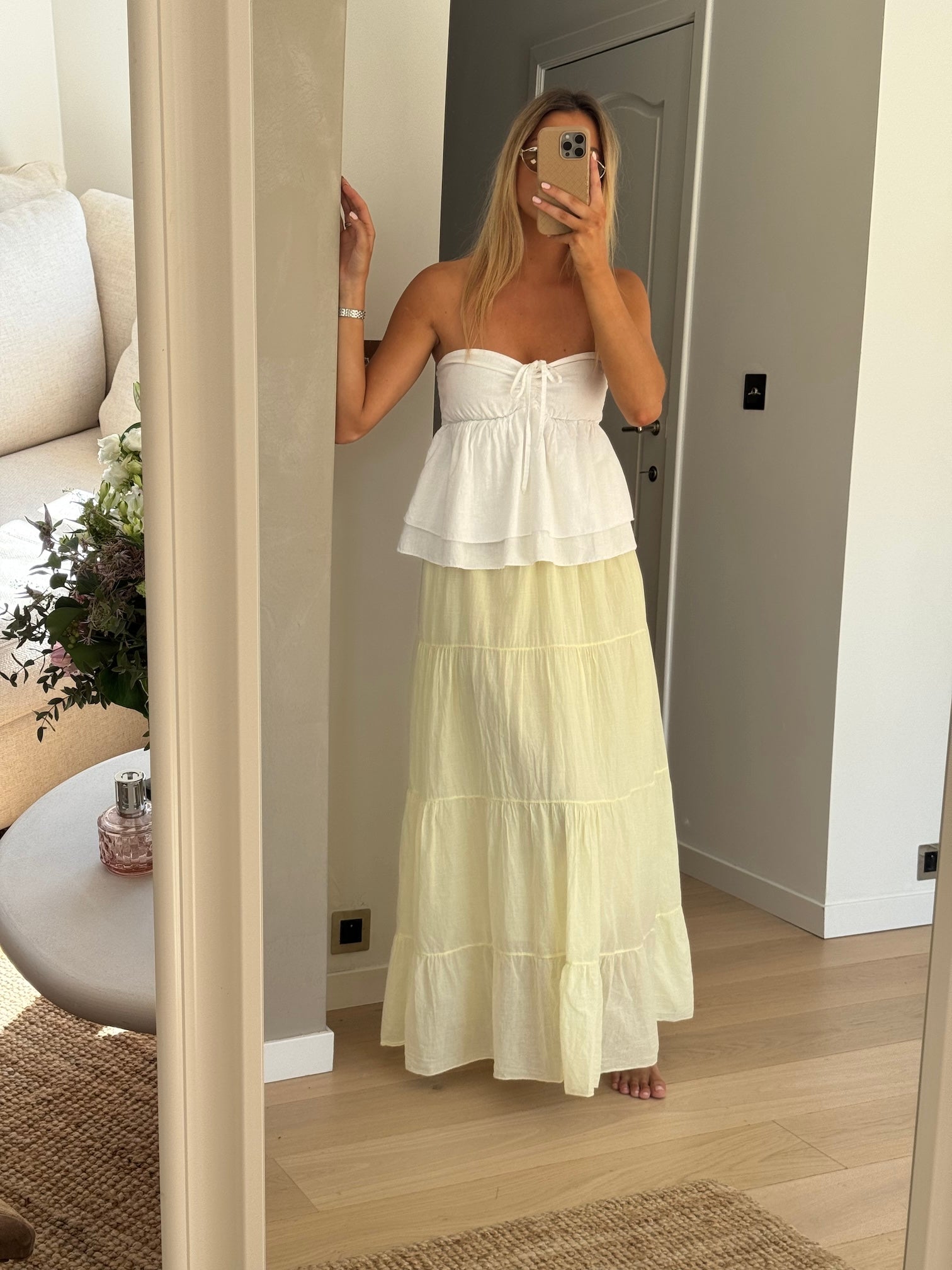 Haut Lia écru