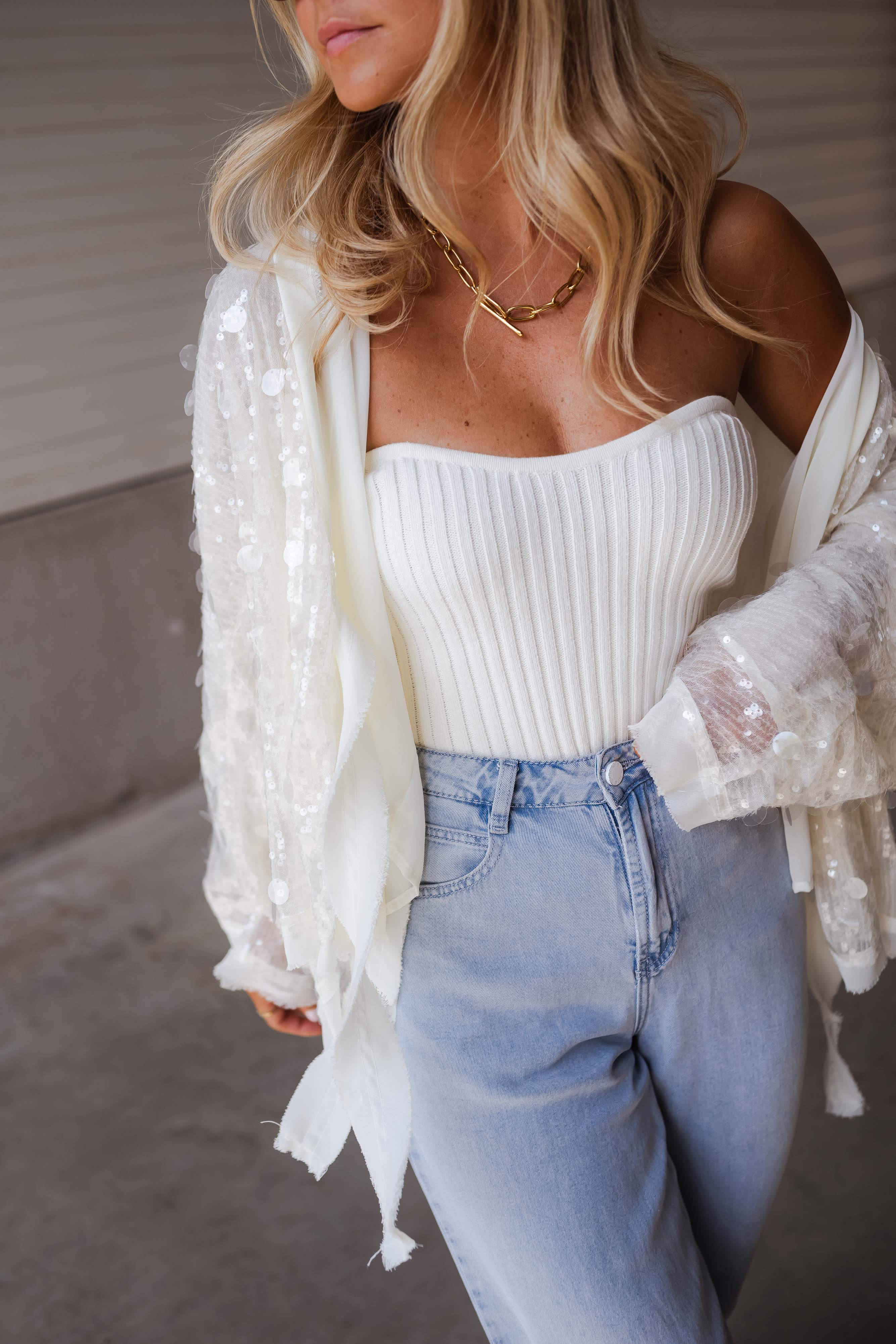 Cardigan Hannah écru