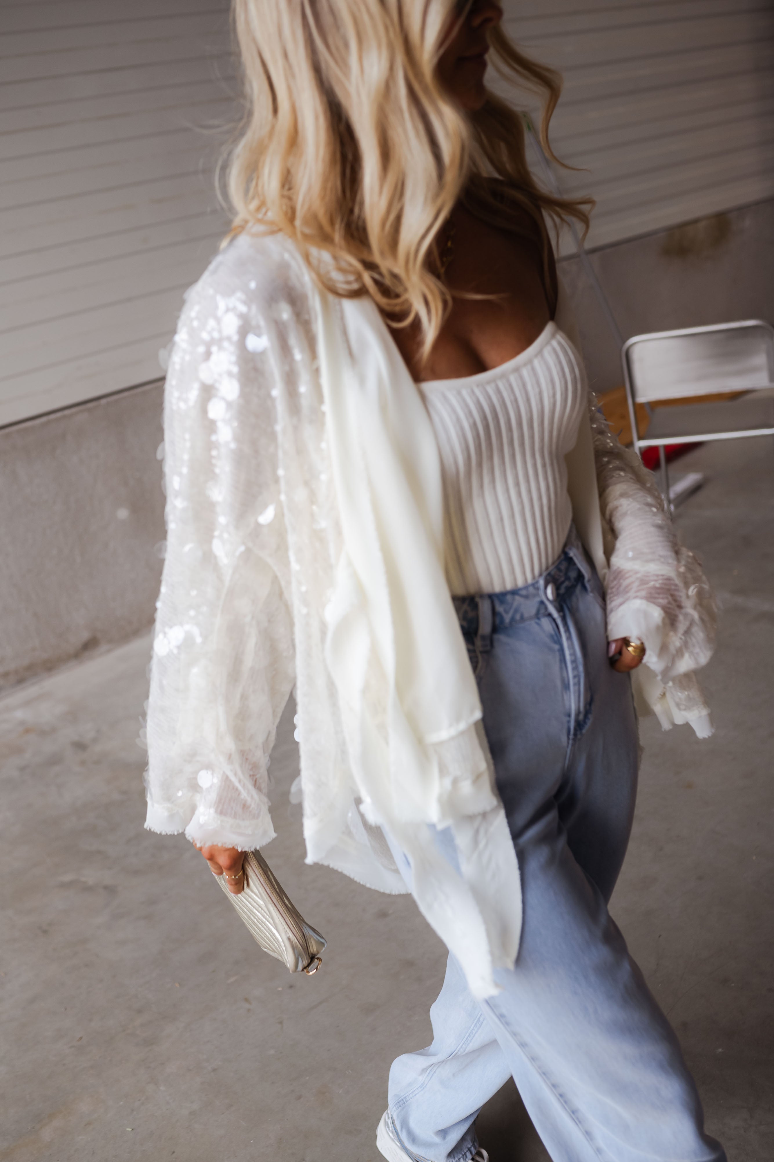 Cardigan Hannah écru