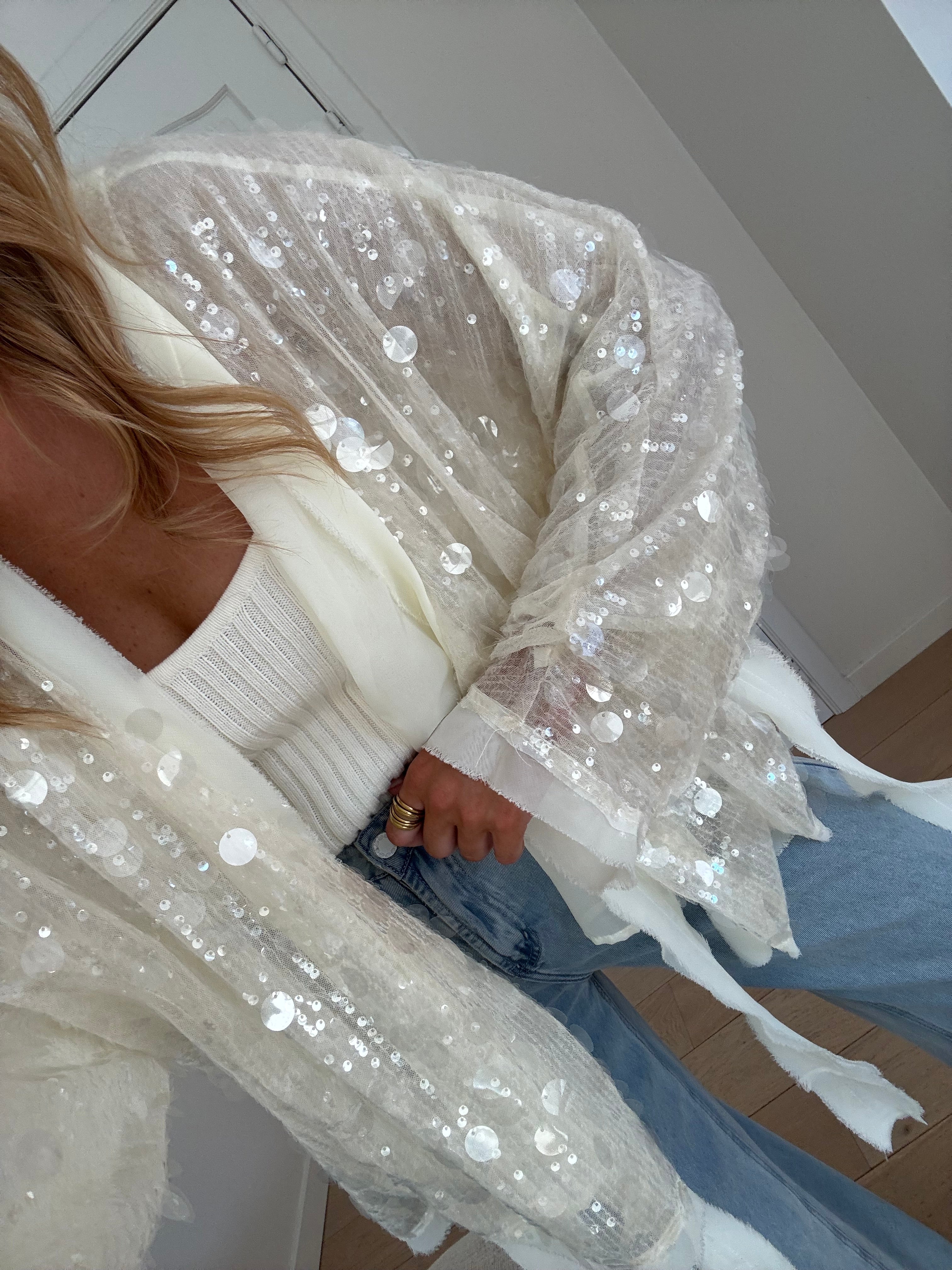 Cardigan Hannah écru