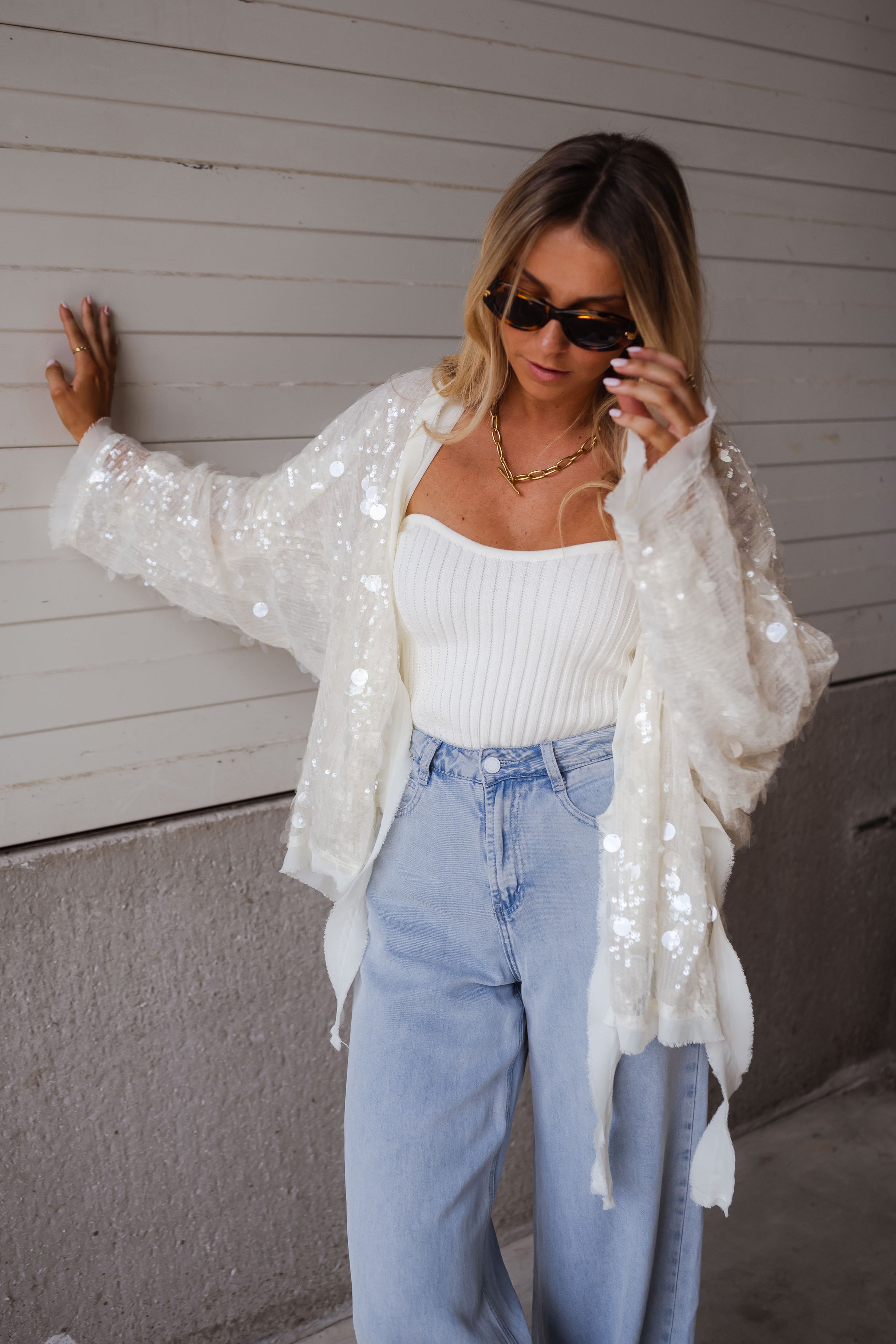 Cardigan Hannah écru