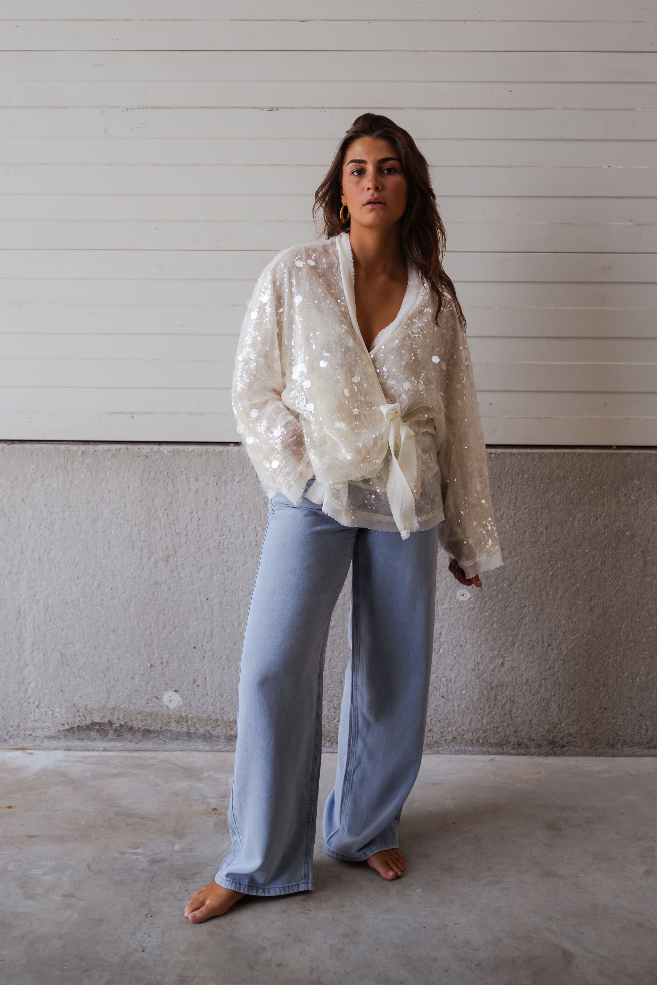 Cardigan Hannah écru