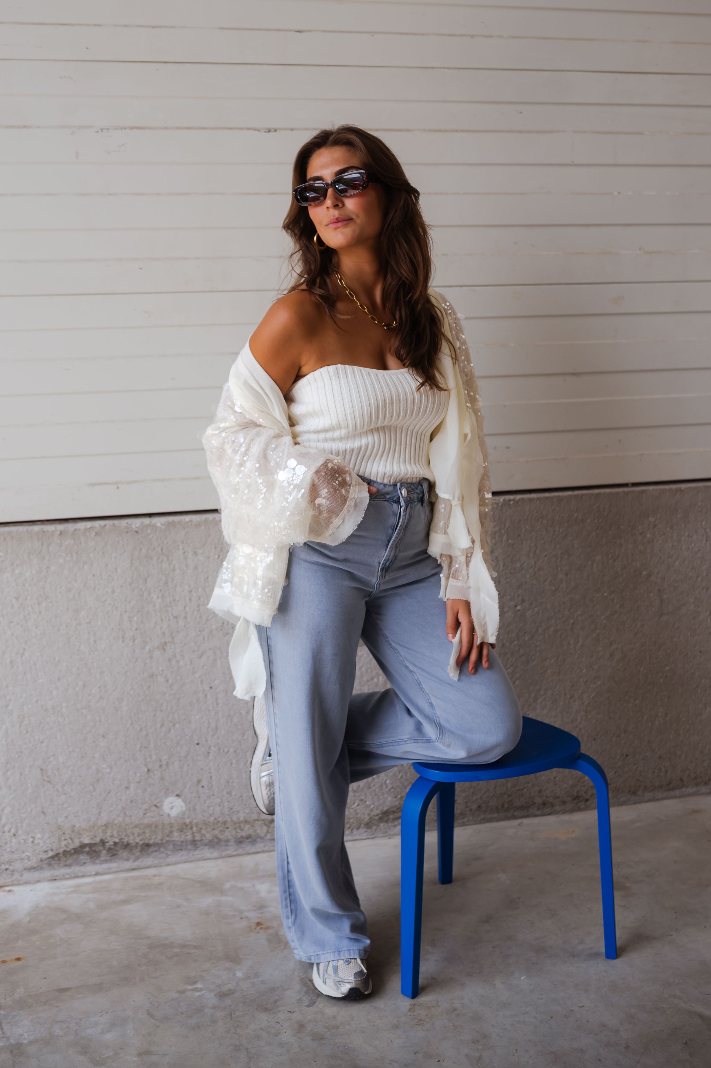 Cardigan Hannah écru