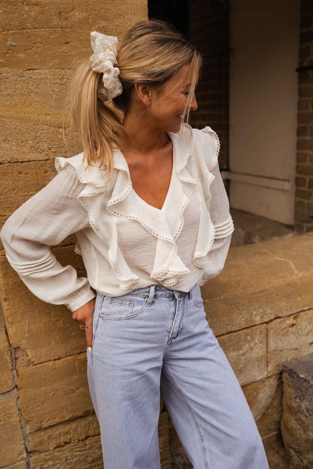 Chemisier Sophie écru