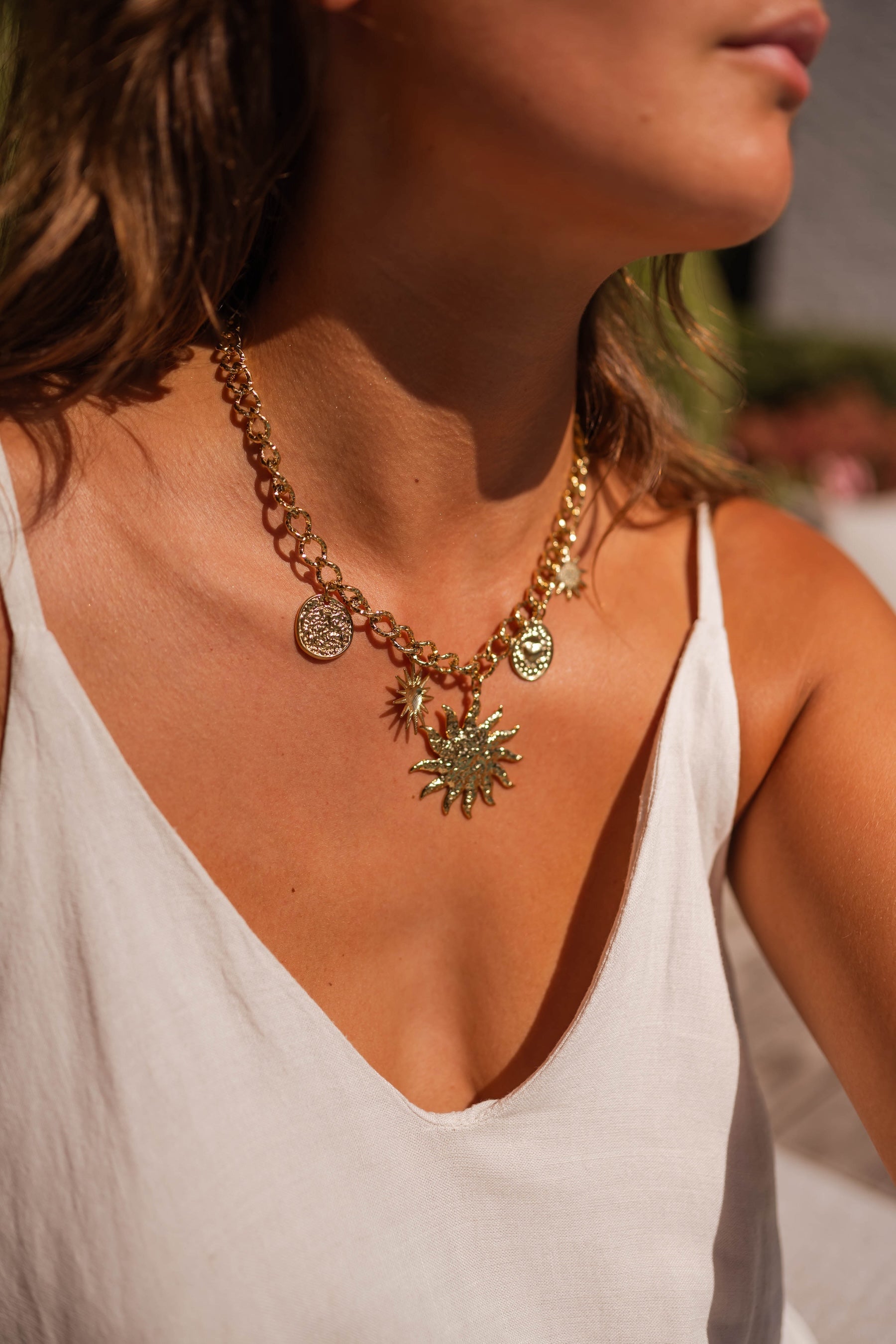Collier Astri doré