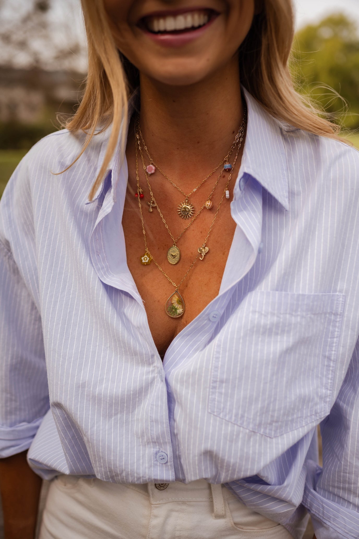 Collier Gera doré
