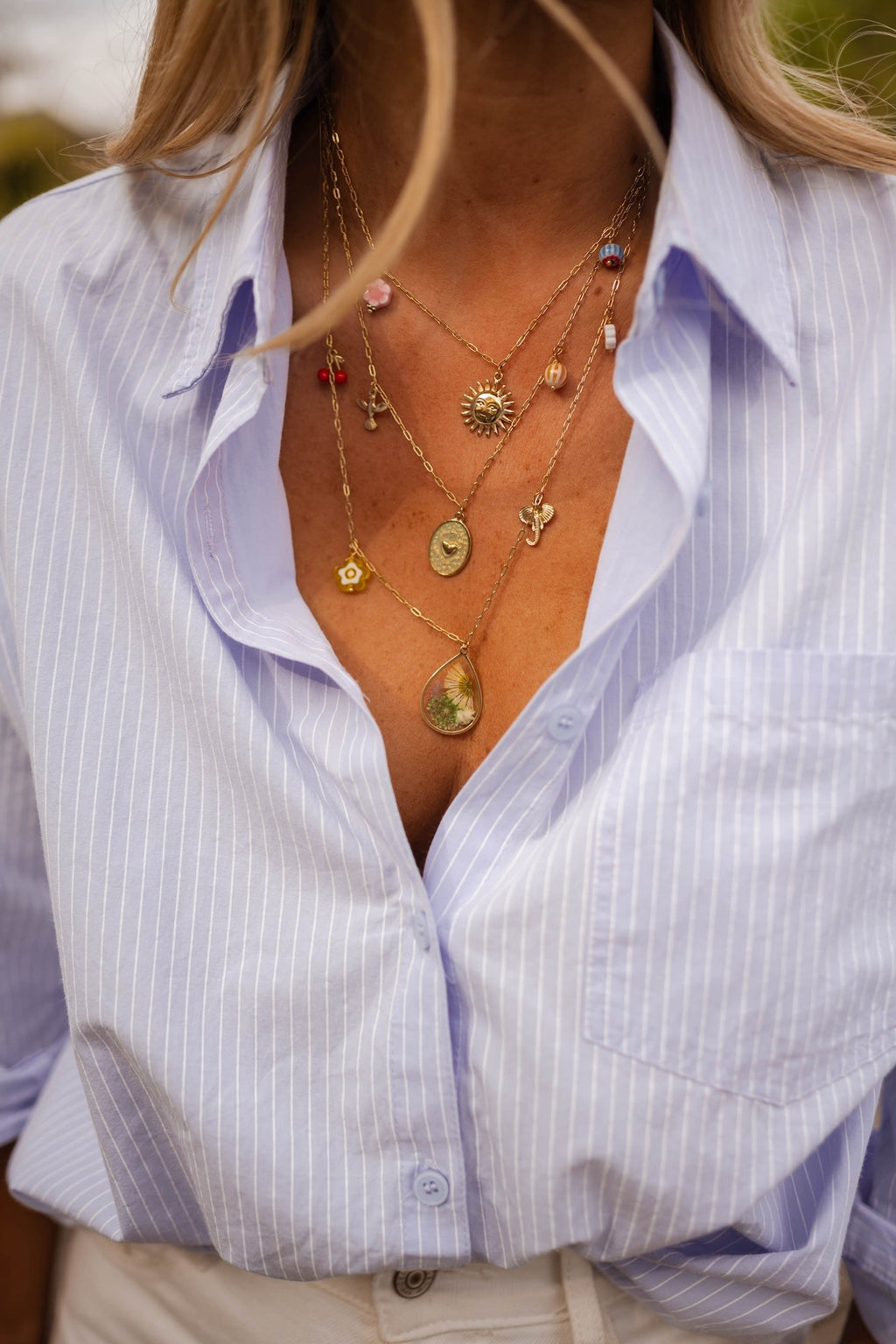 Collier Gera doré