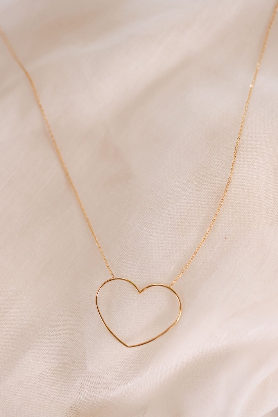 Collier Coeur Doré