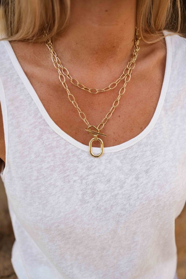 Collier Ikar doré