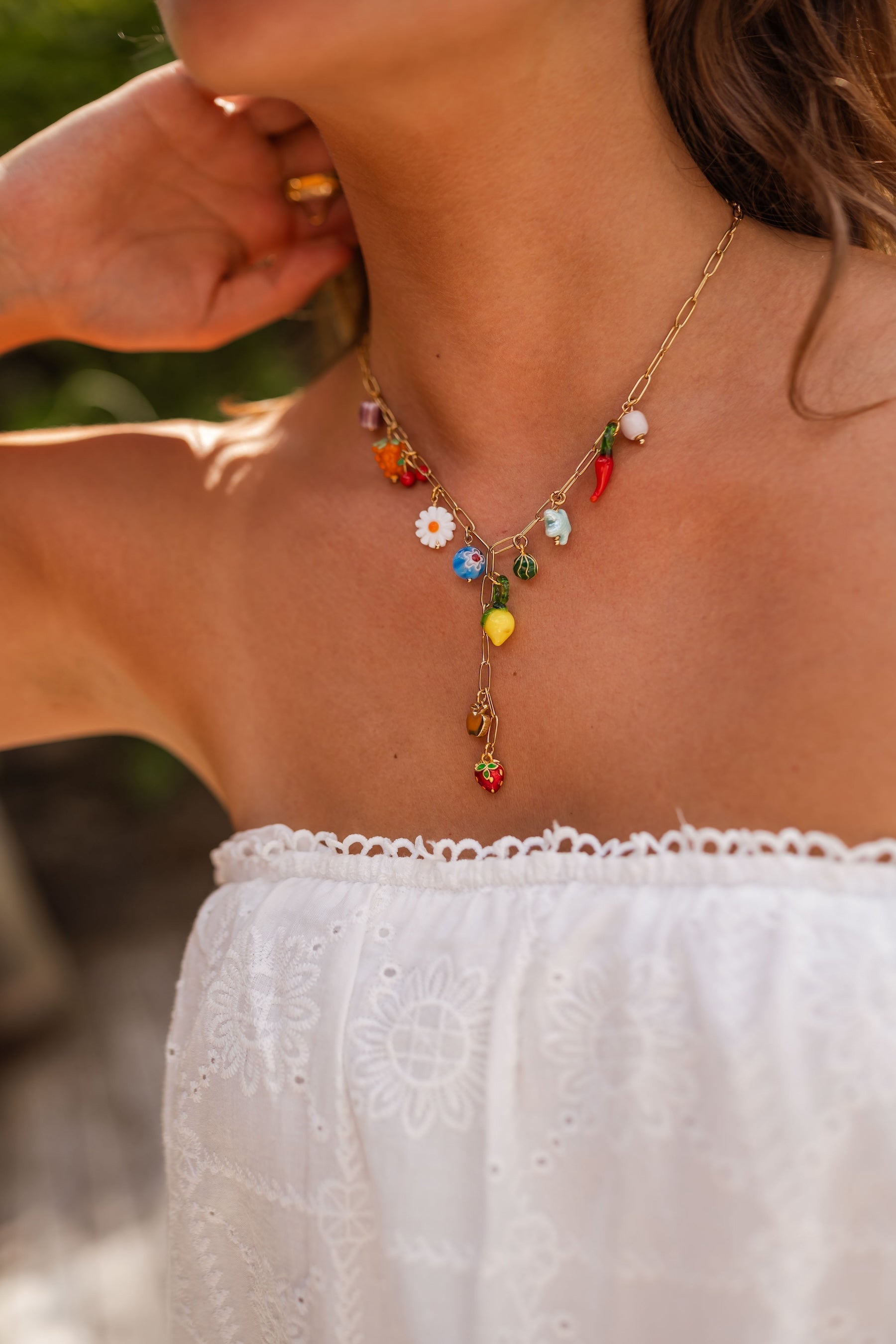 Collier Wail doré