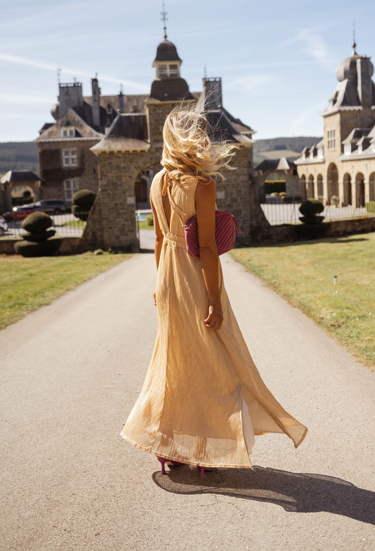 Robe Cloe dorée