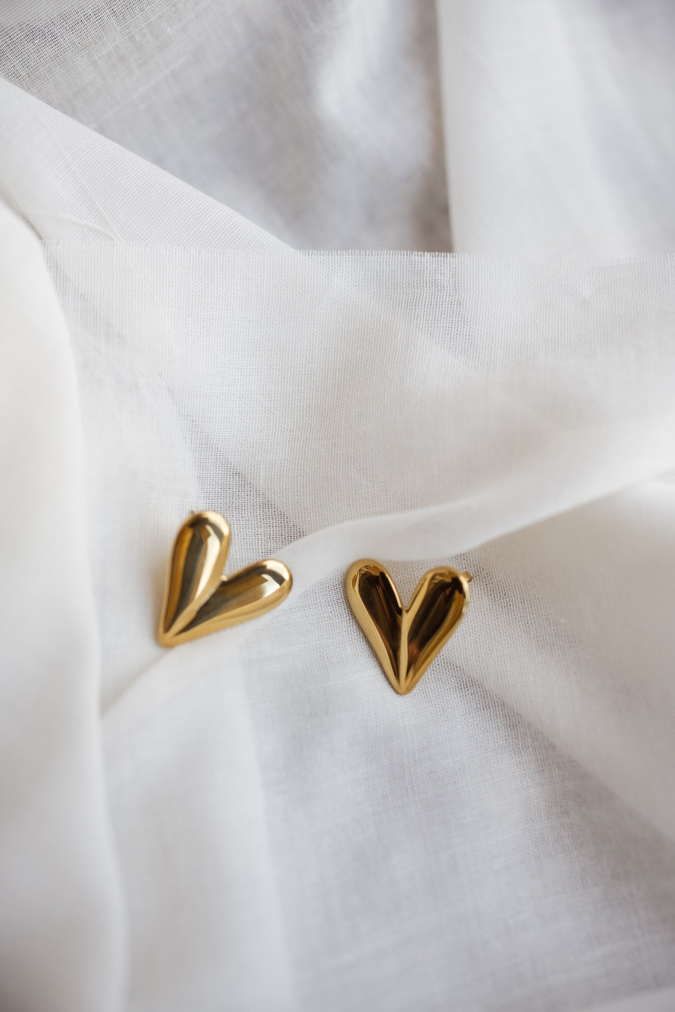 Boucles d'oreilles Flavie dorées