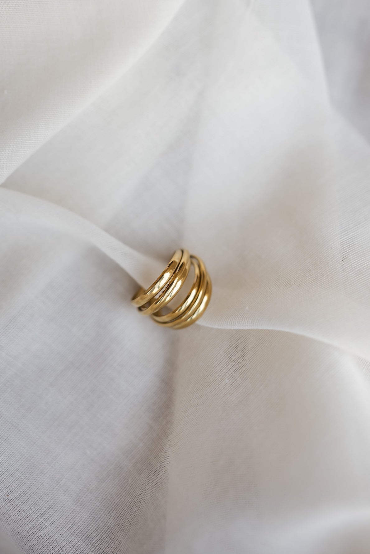 Bague Gira dorée