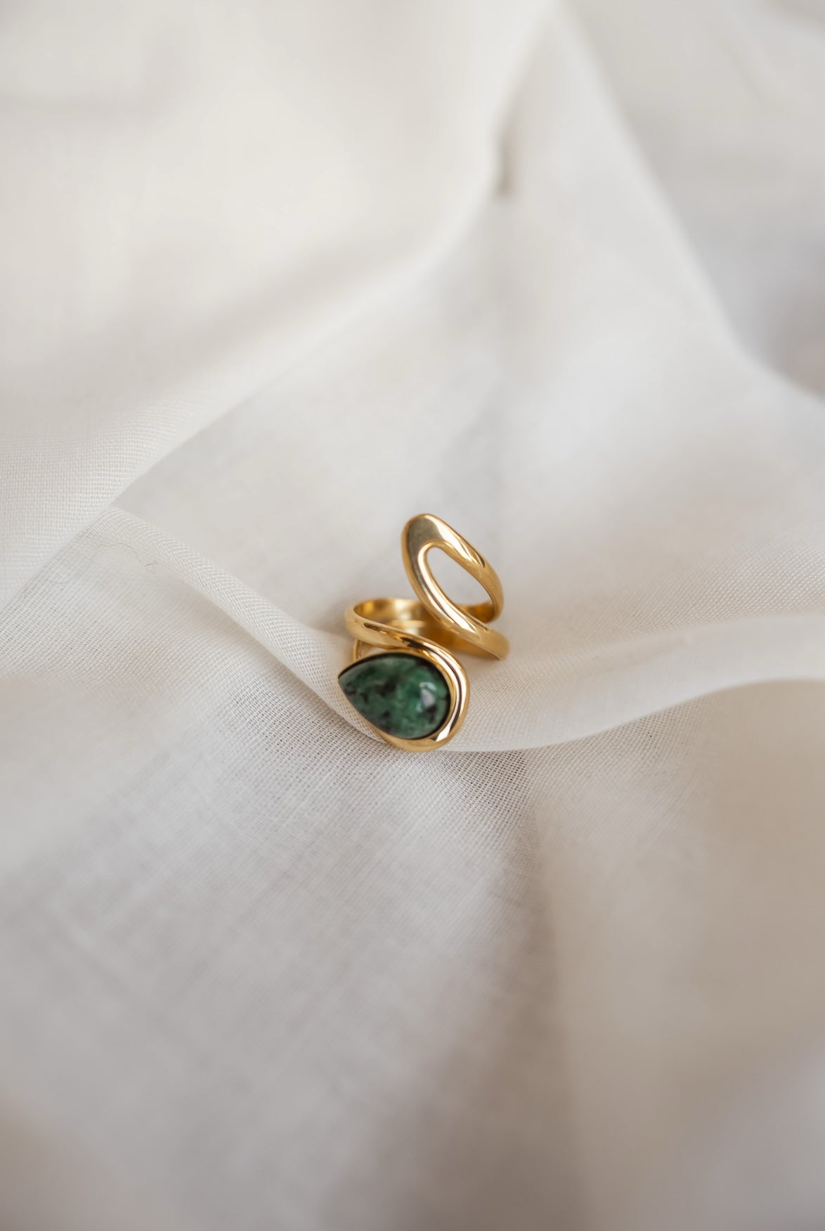 Bague Okana dorée