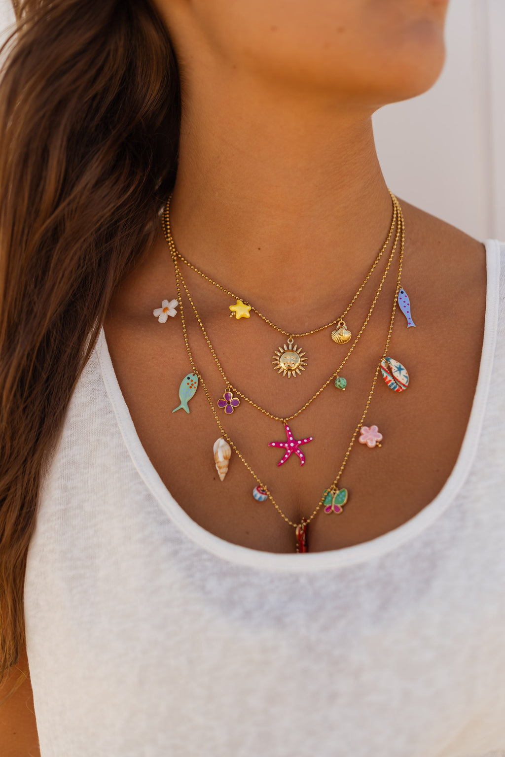 Collier Shika doré