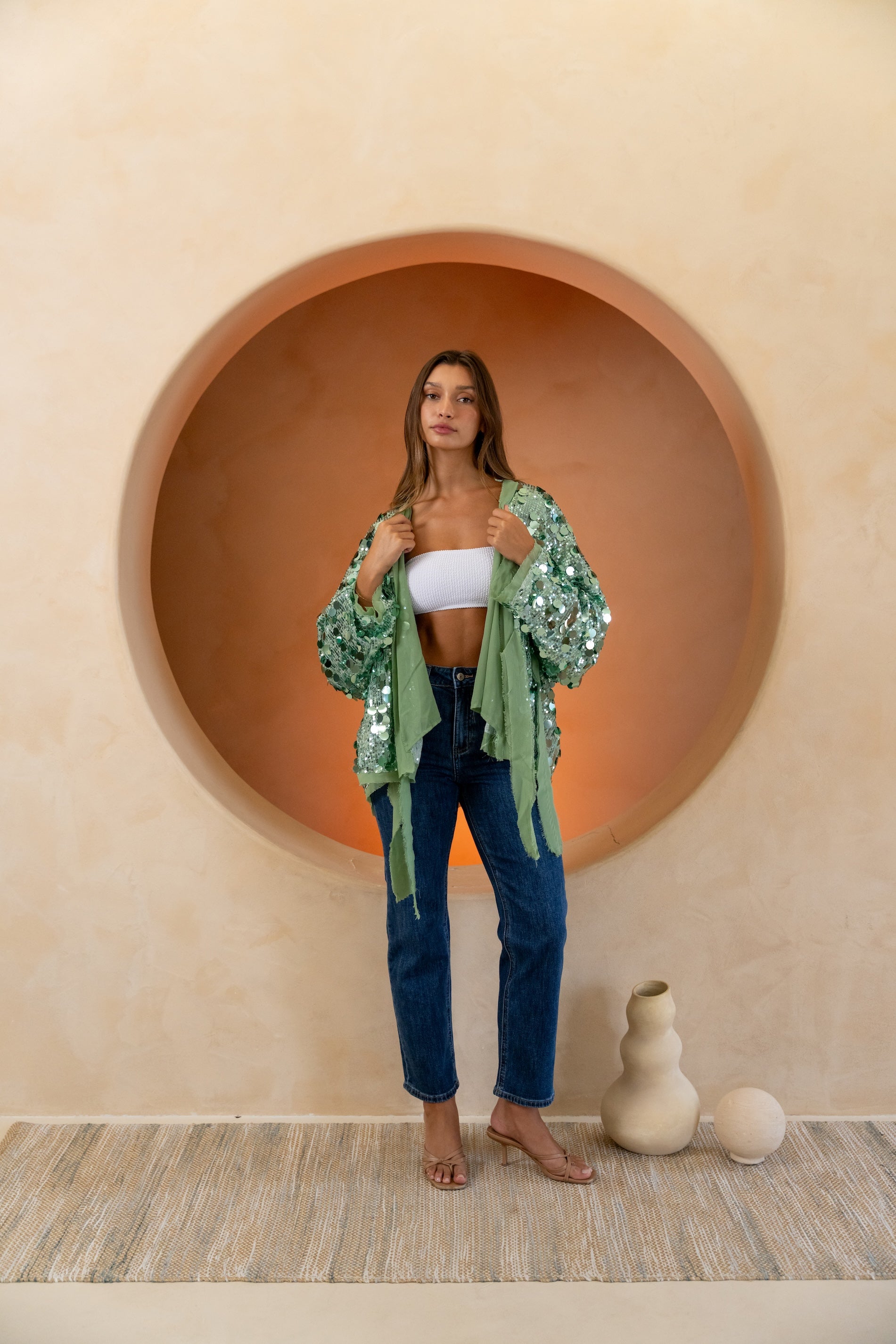 Cardigan Hannah vert