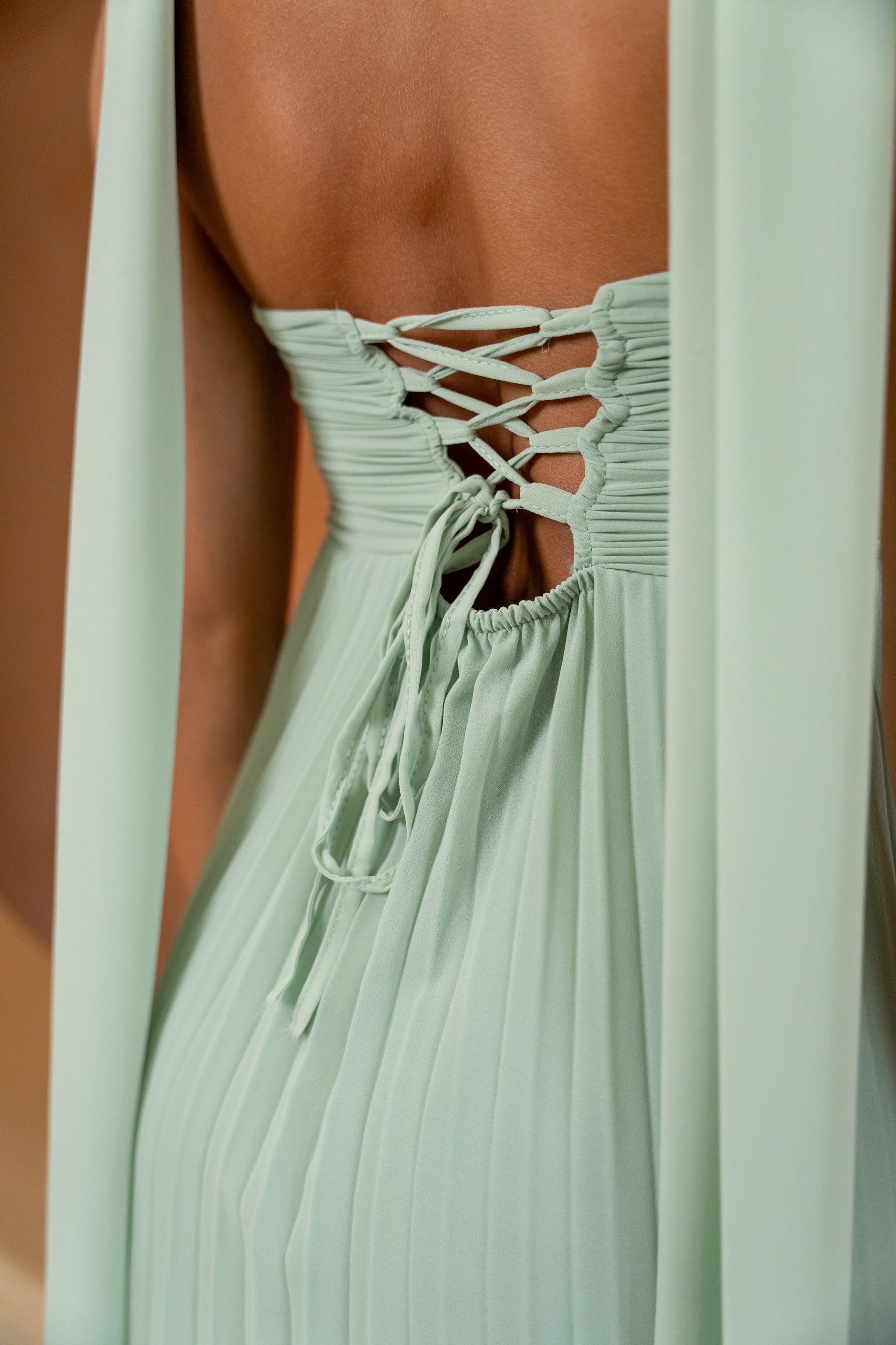 Robe Martina vert aqua
