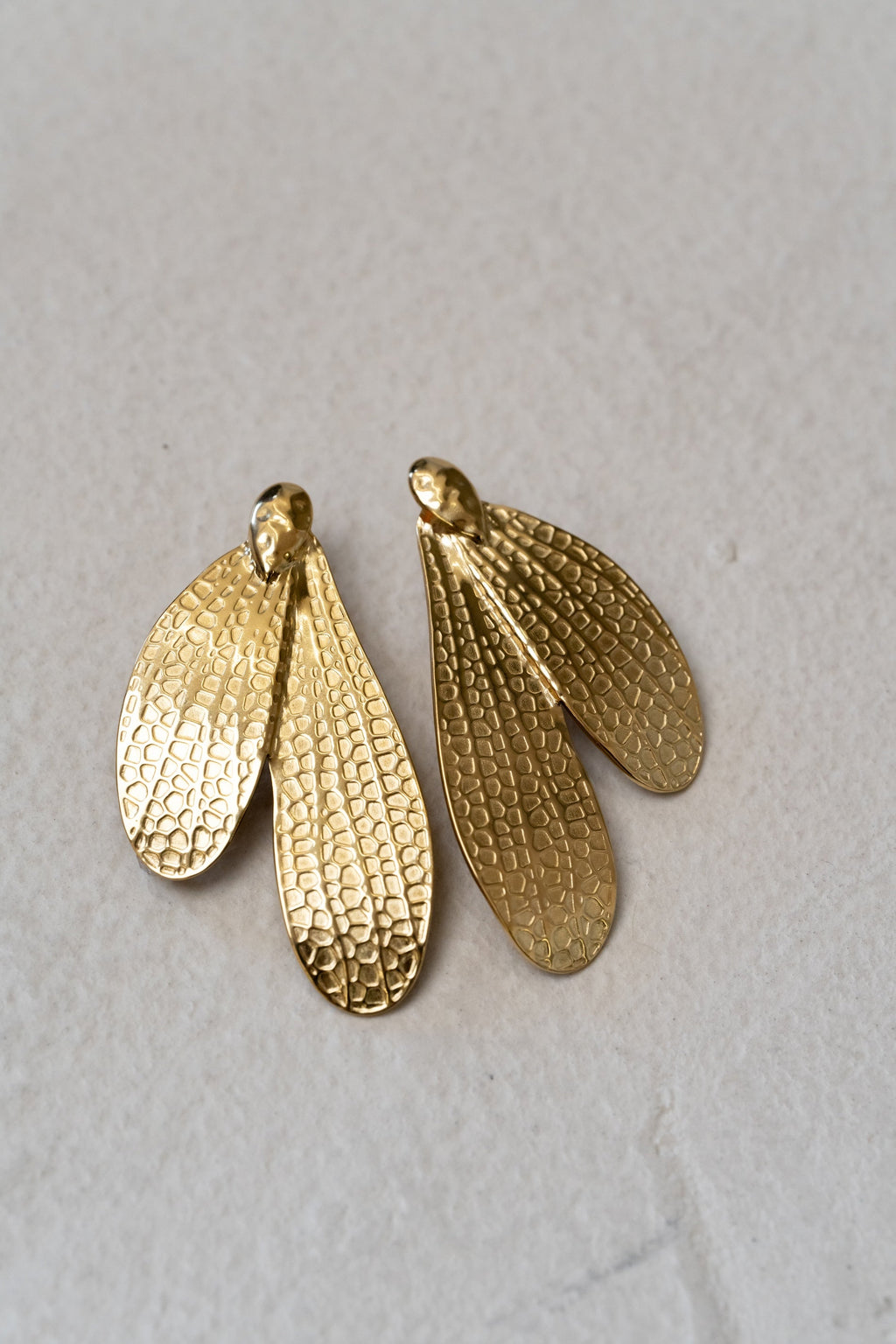 Boucles d'oreilles Hymo dorées