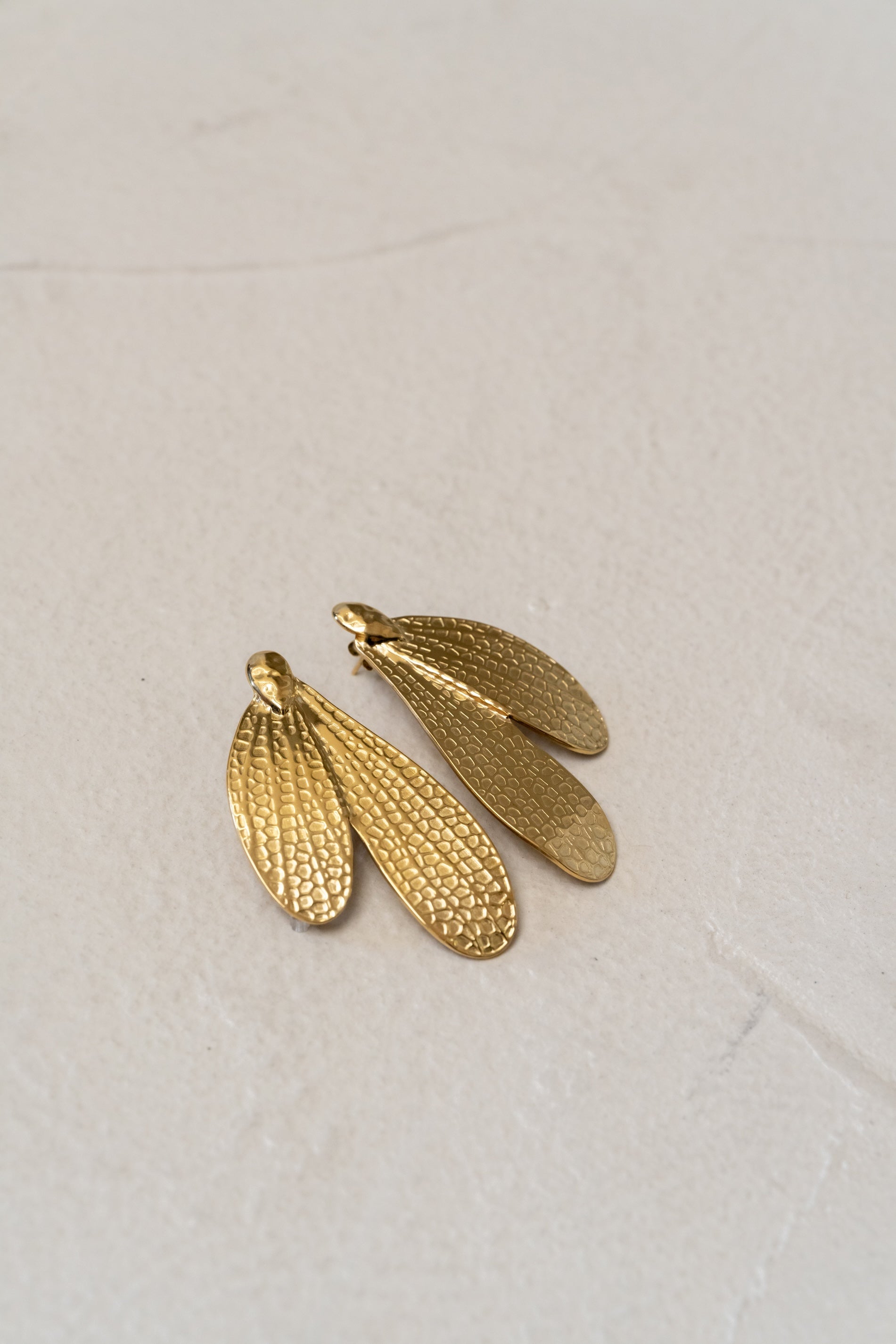 Boucles d'oreilles Hymo dorées