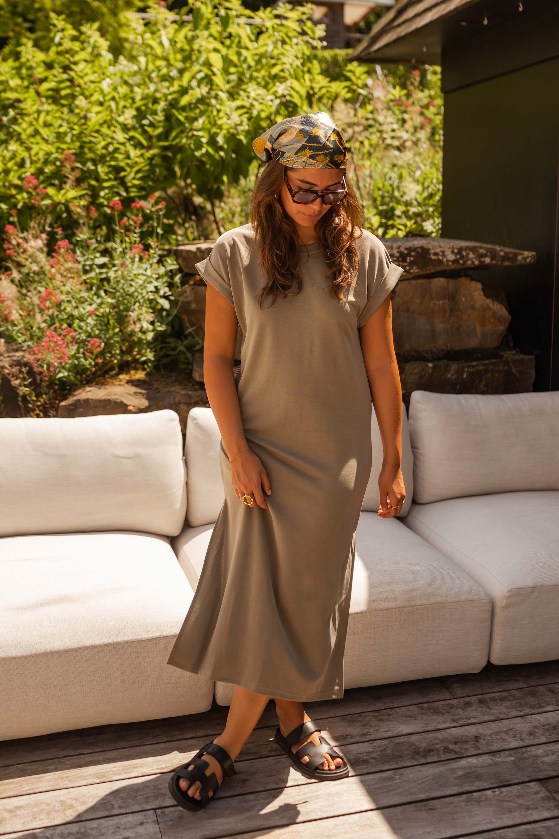 Robe Lyana kaki