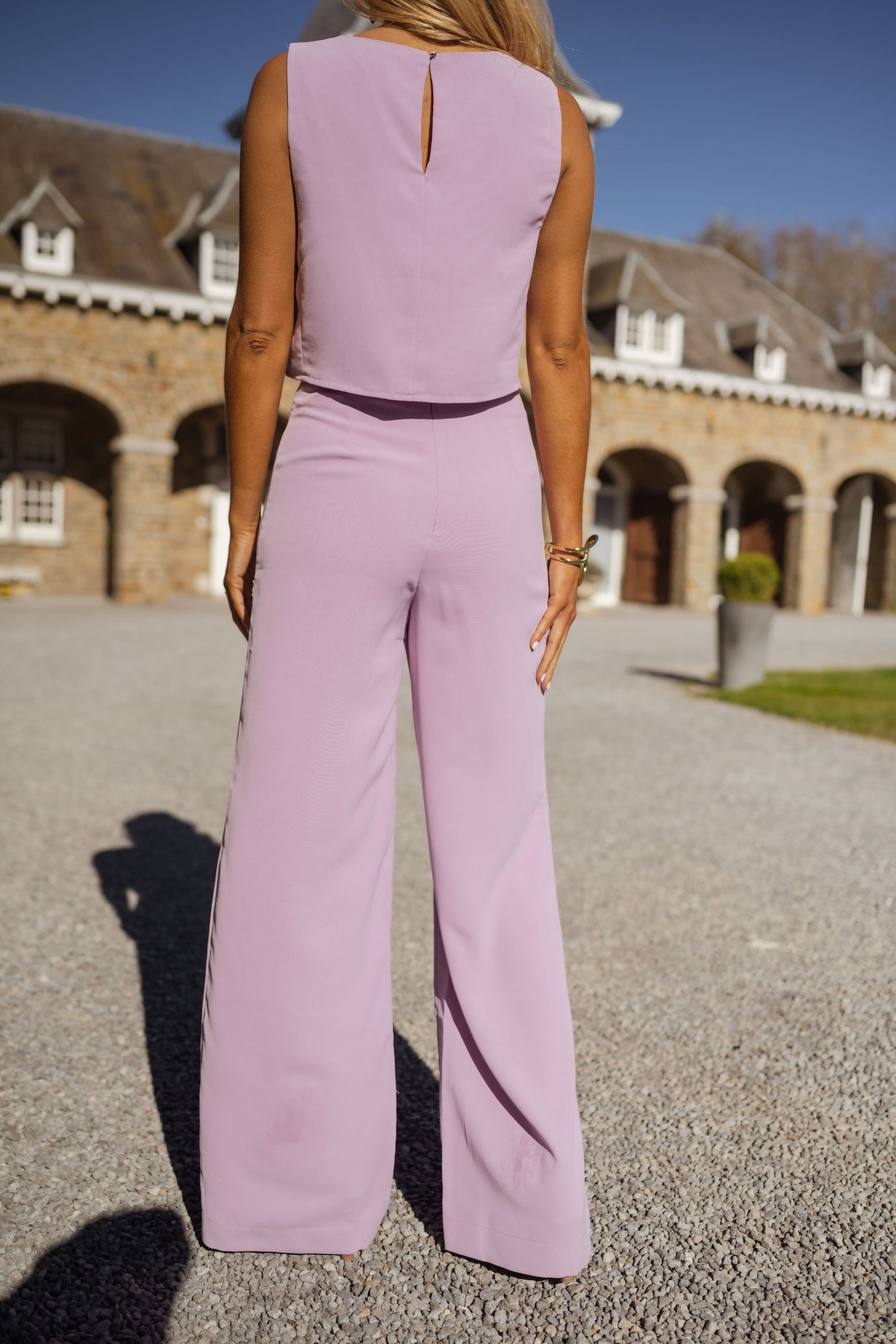Pantalon Soline lilas