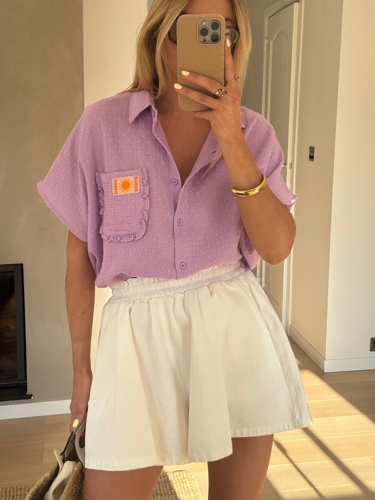 Chemise Jakie lilas