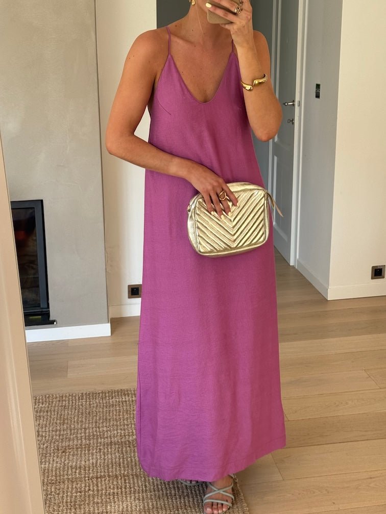 Robe Clémence Mauve