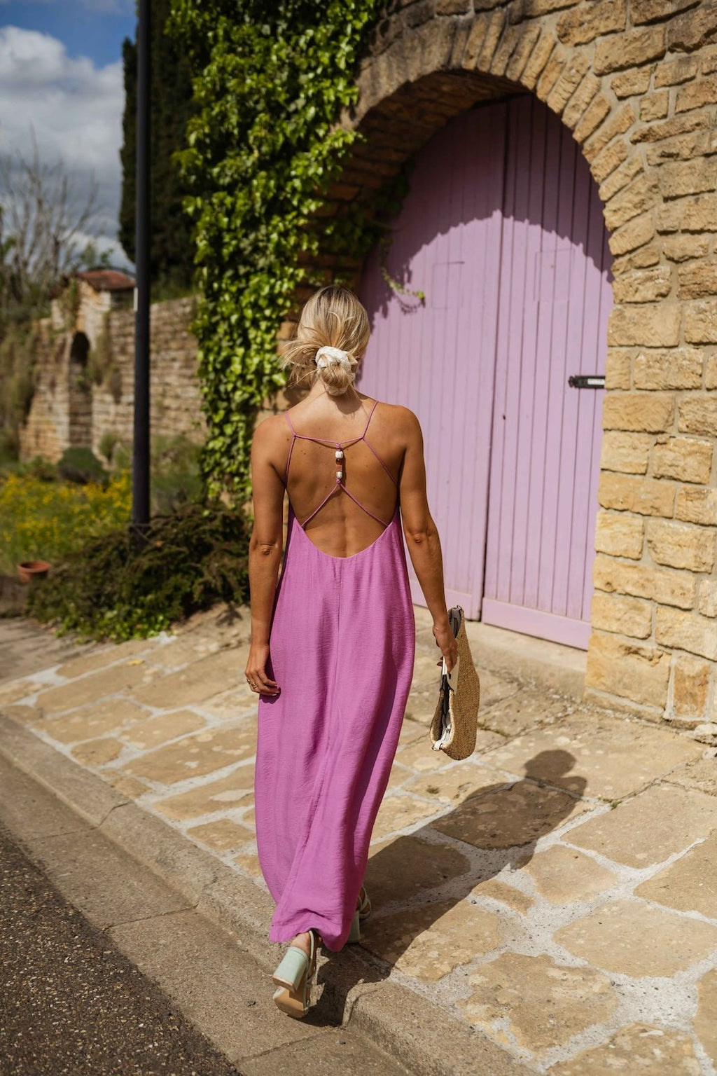 Robe Clémence Mauve