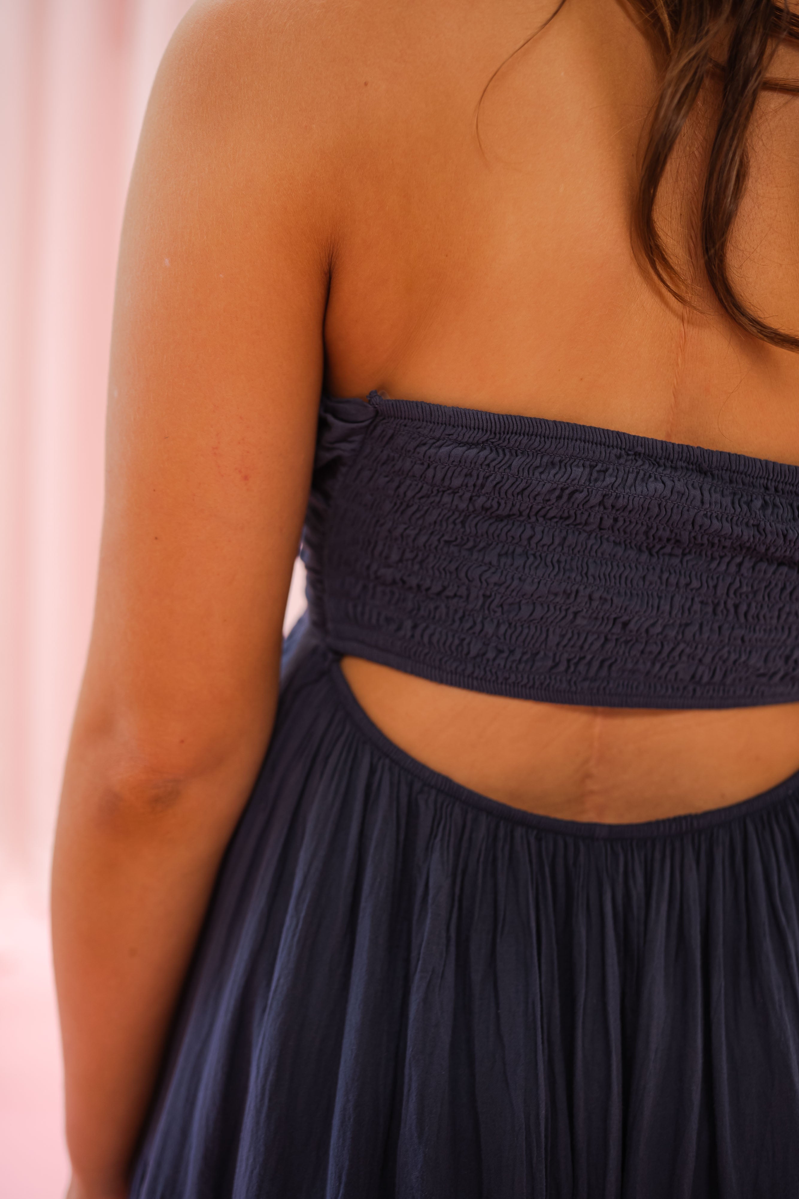 Robe Lally bleu nuit
