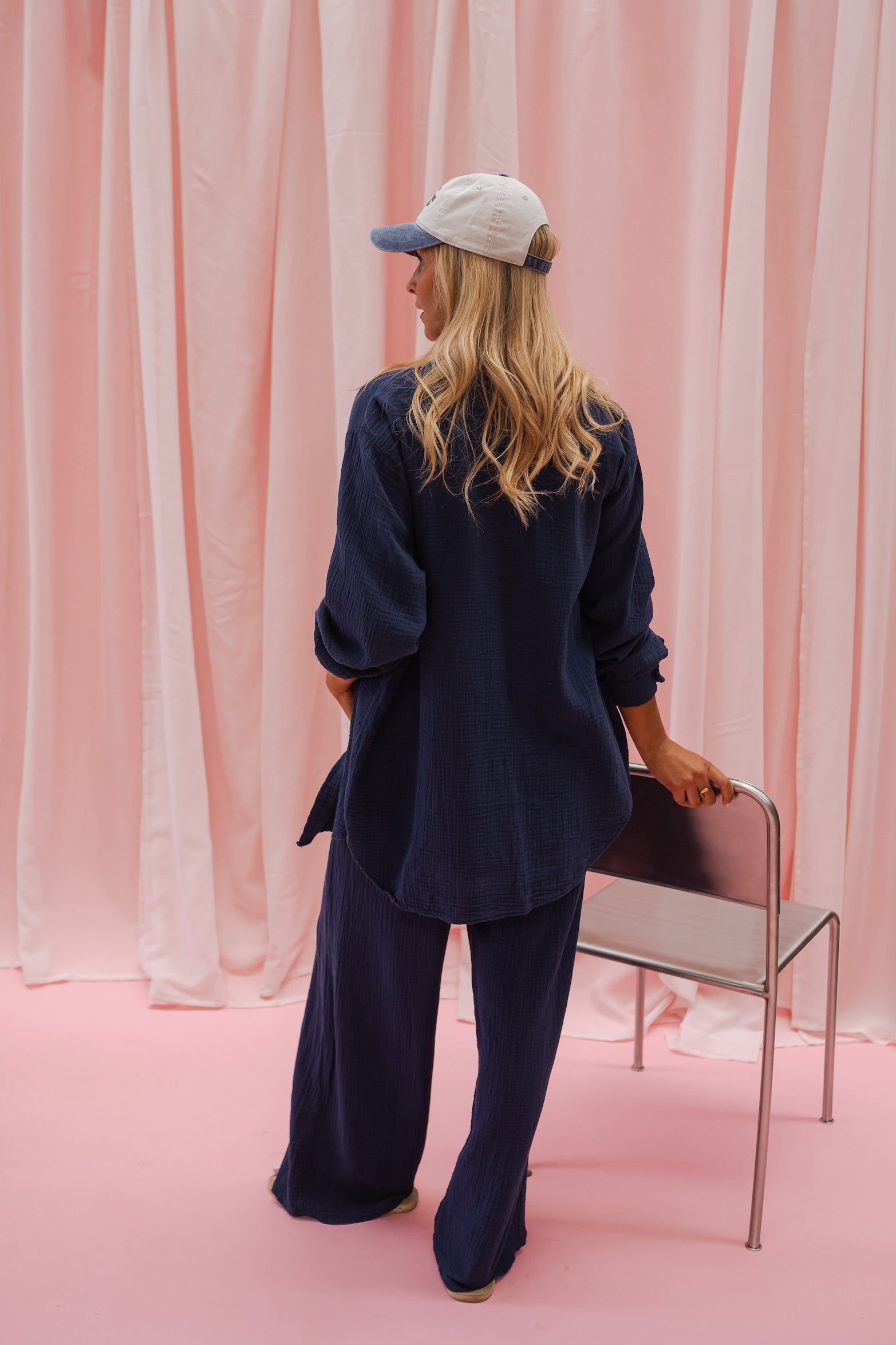 Pantalon Milly bleu nuit