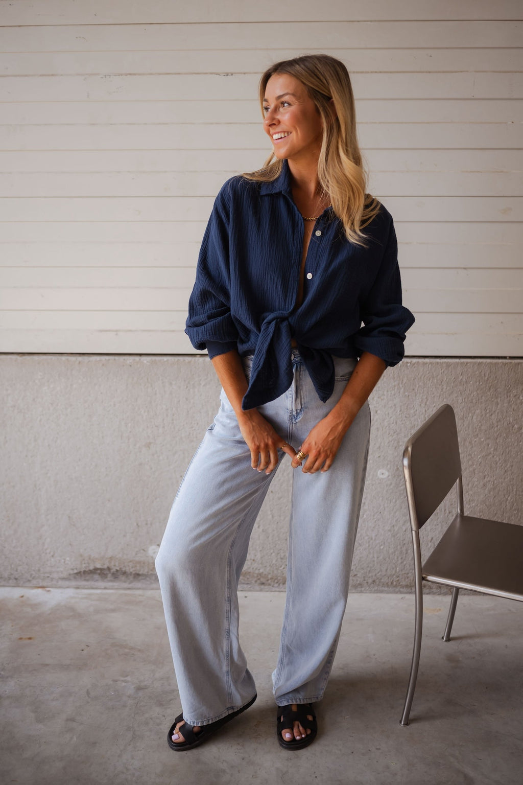 Chemise Susanna bleu nuit