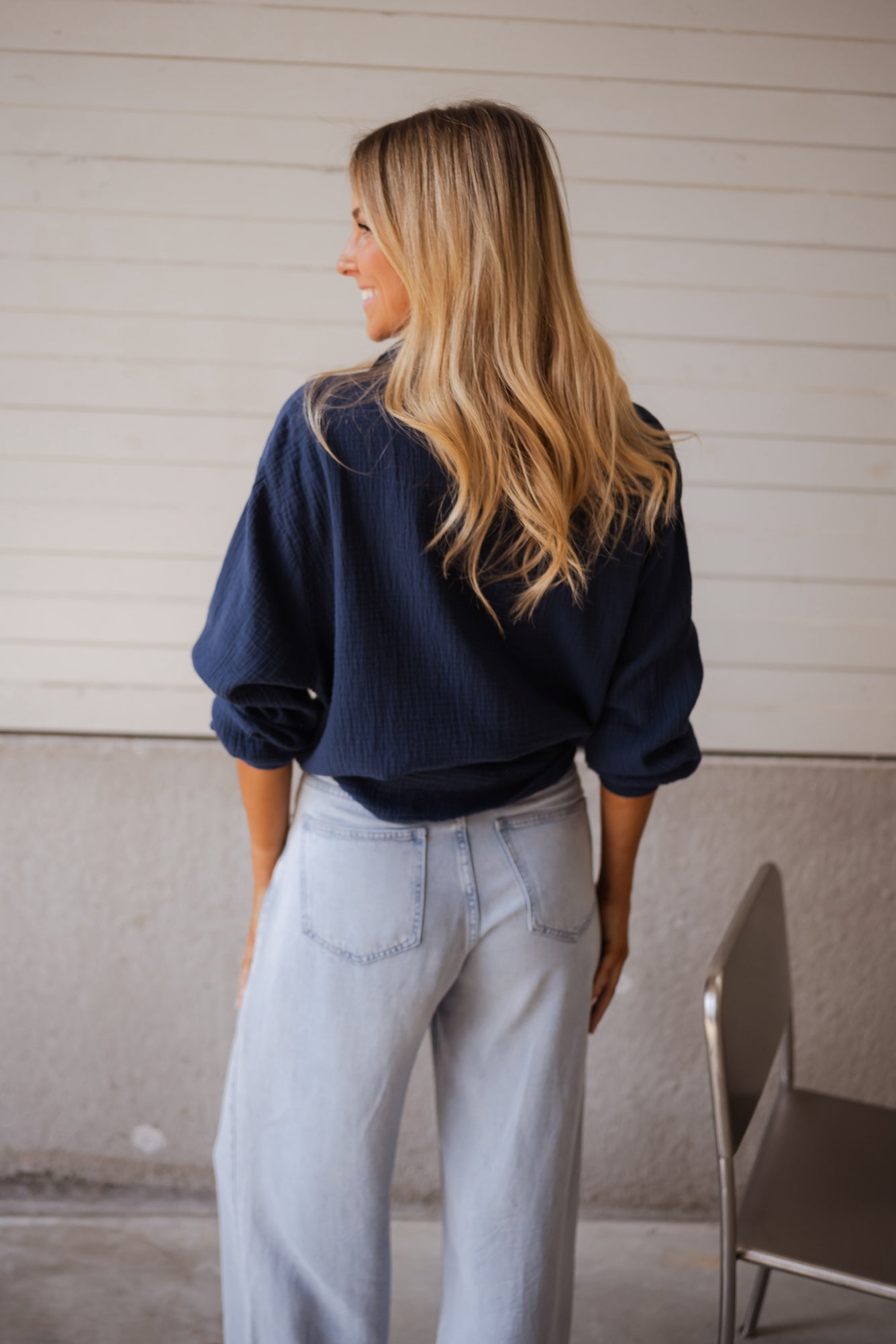 Chemise Susanna bleu nuit
