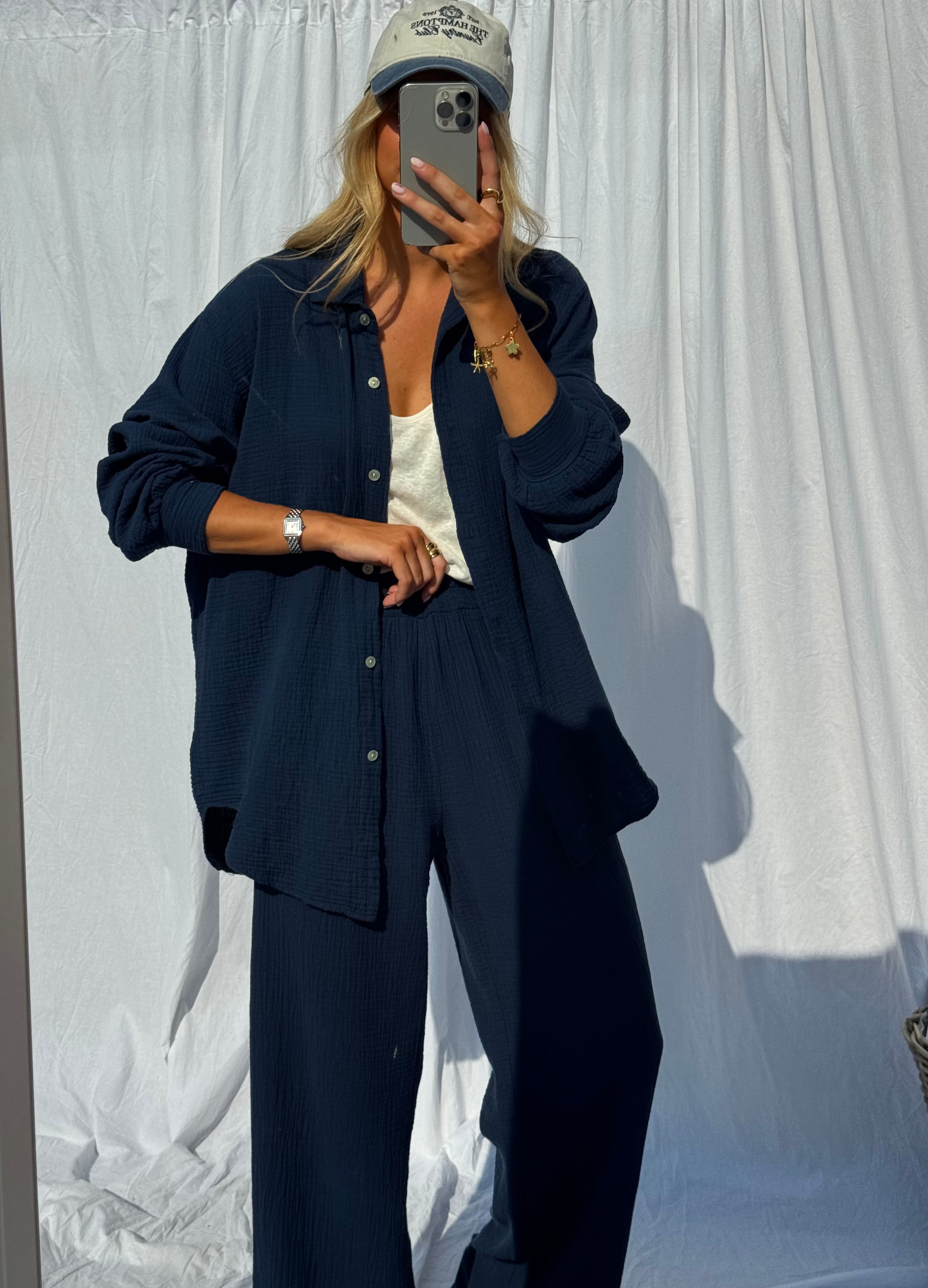 Chemise Susanna bleu nuit