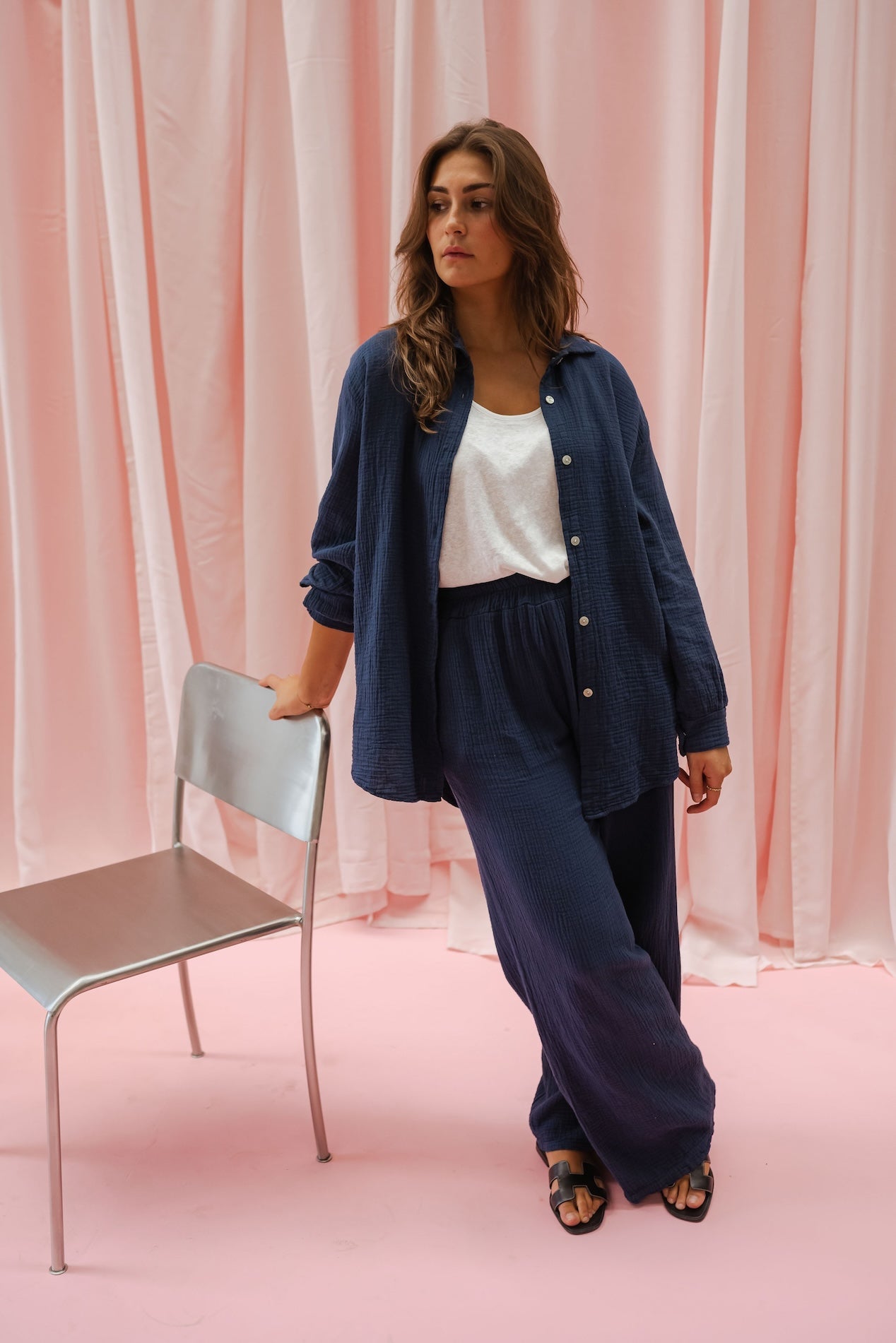 Chemise Susanna bleu nuit