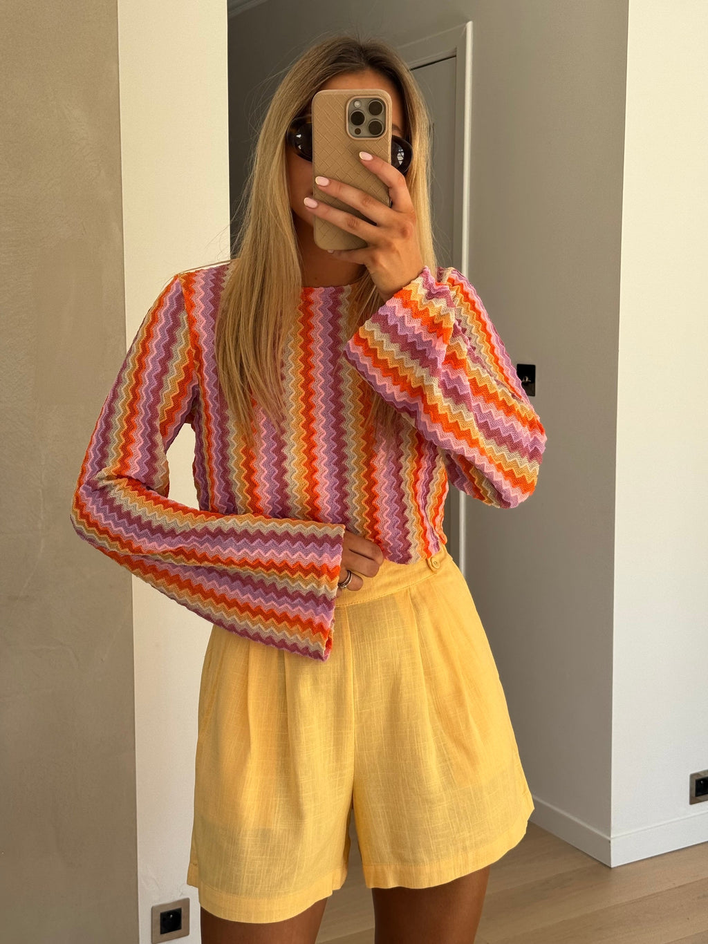 Chemisier Sohane multicolore