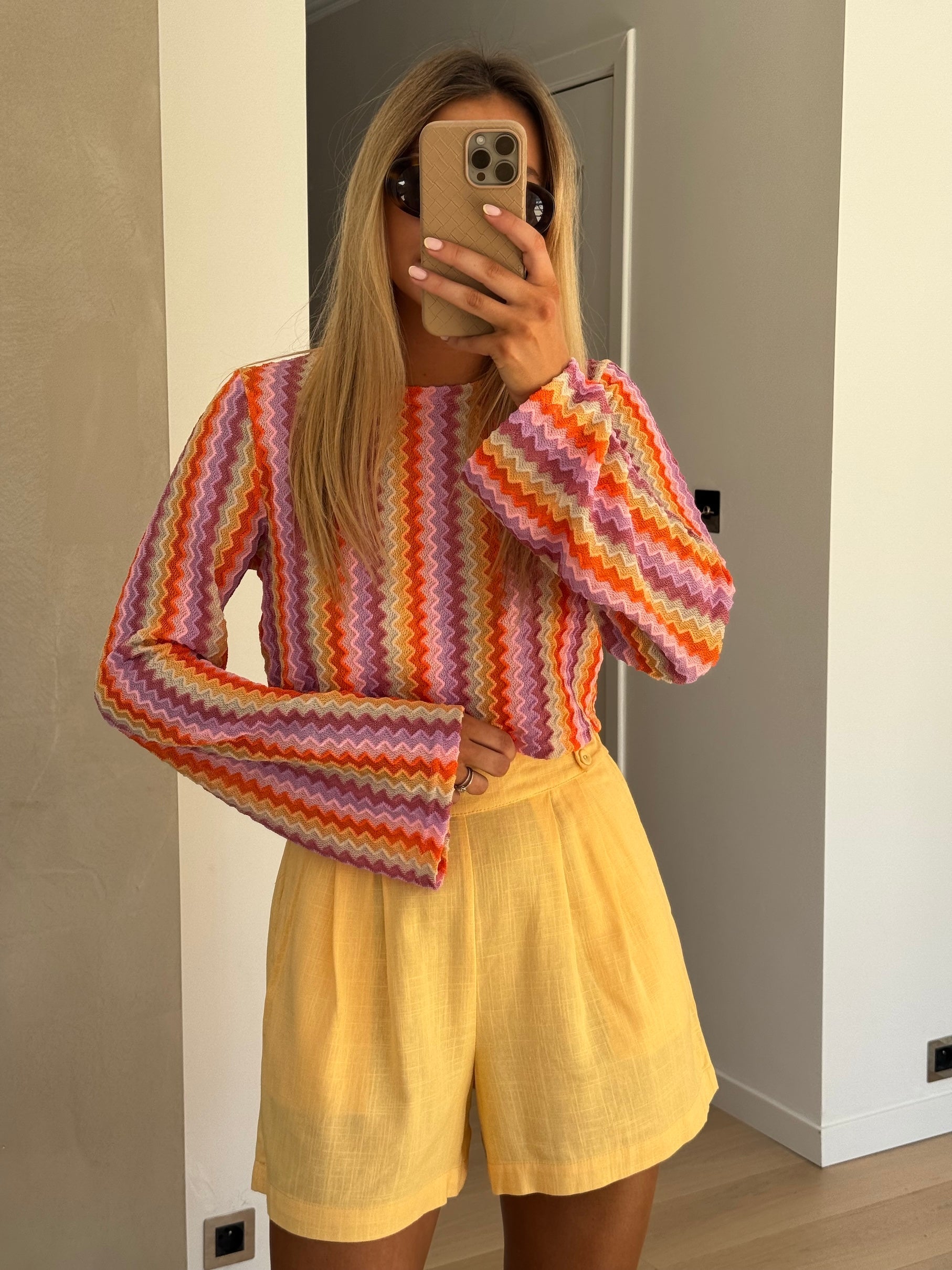 Chemisier Sohane multicolore