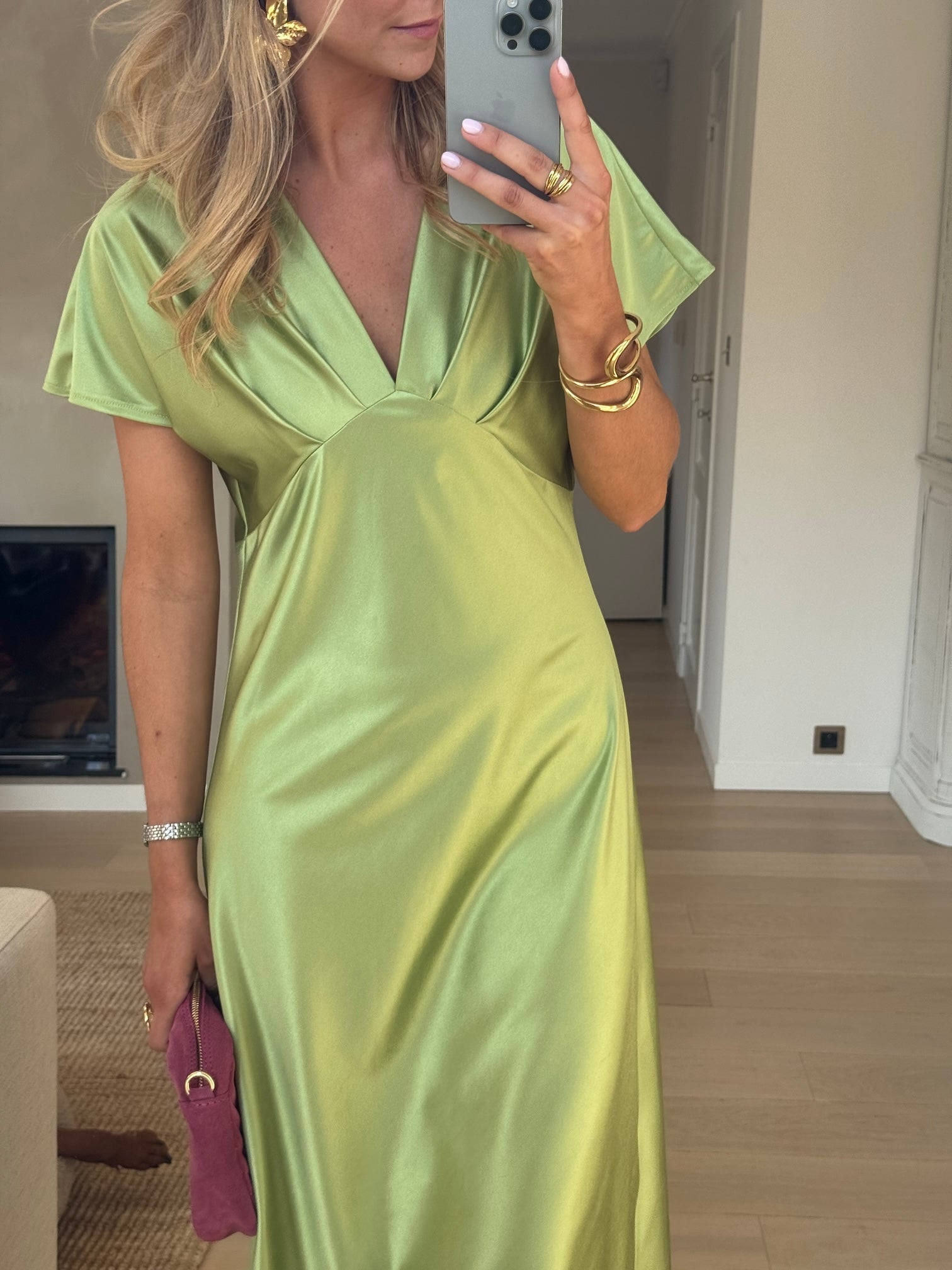 Robe Elphie verte