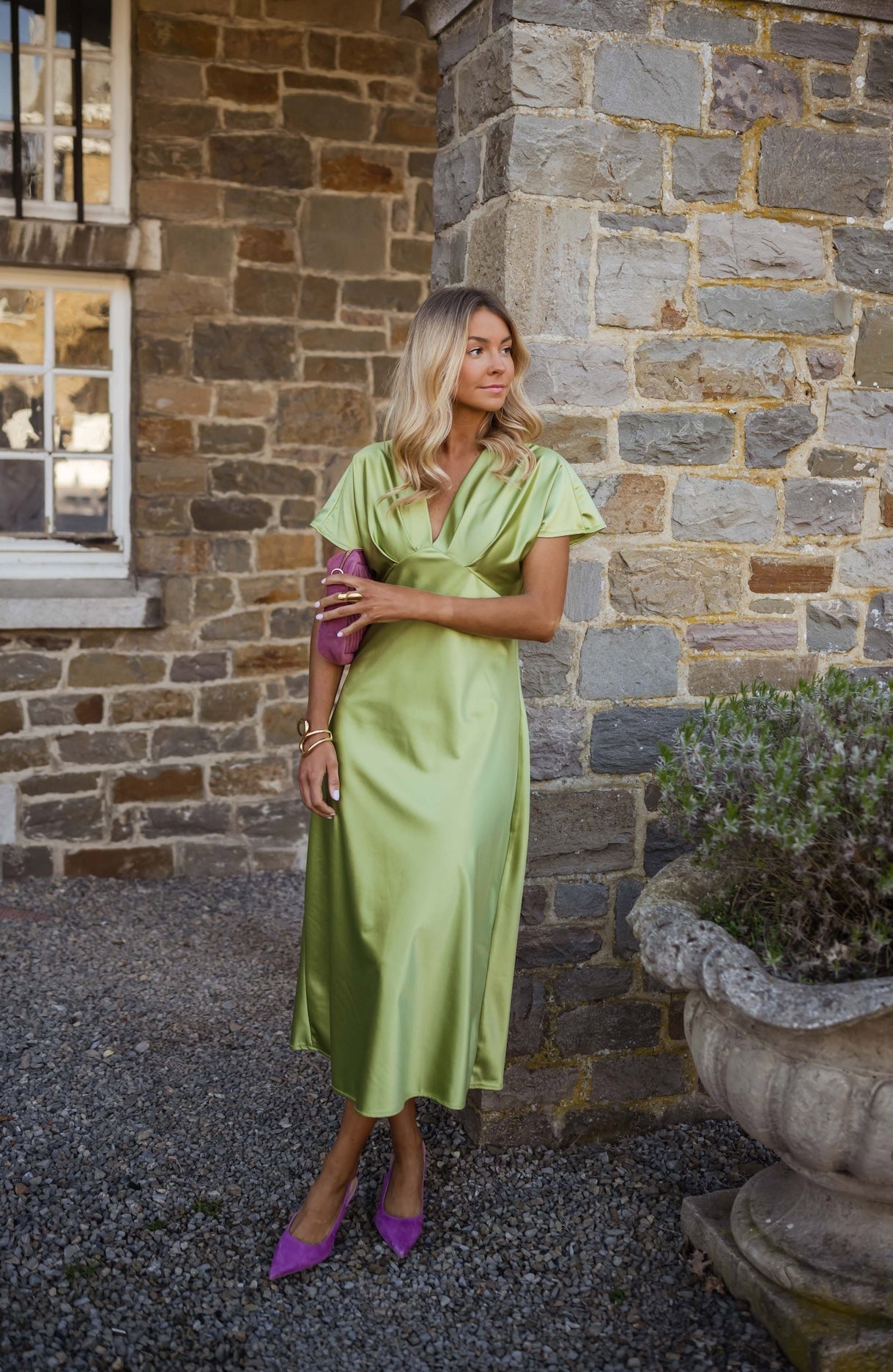Robe Elphie verte