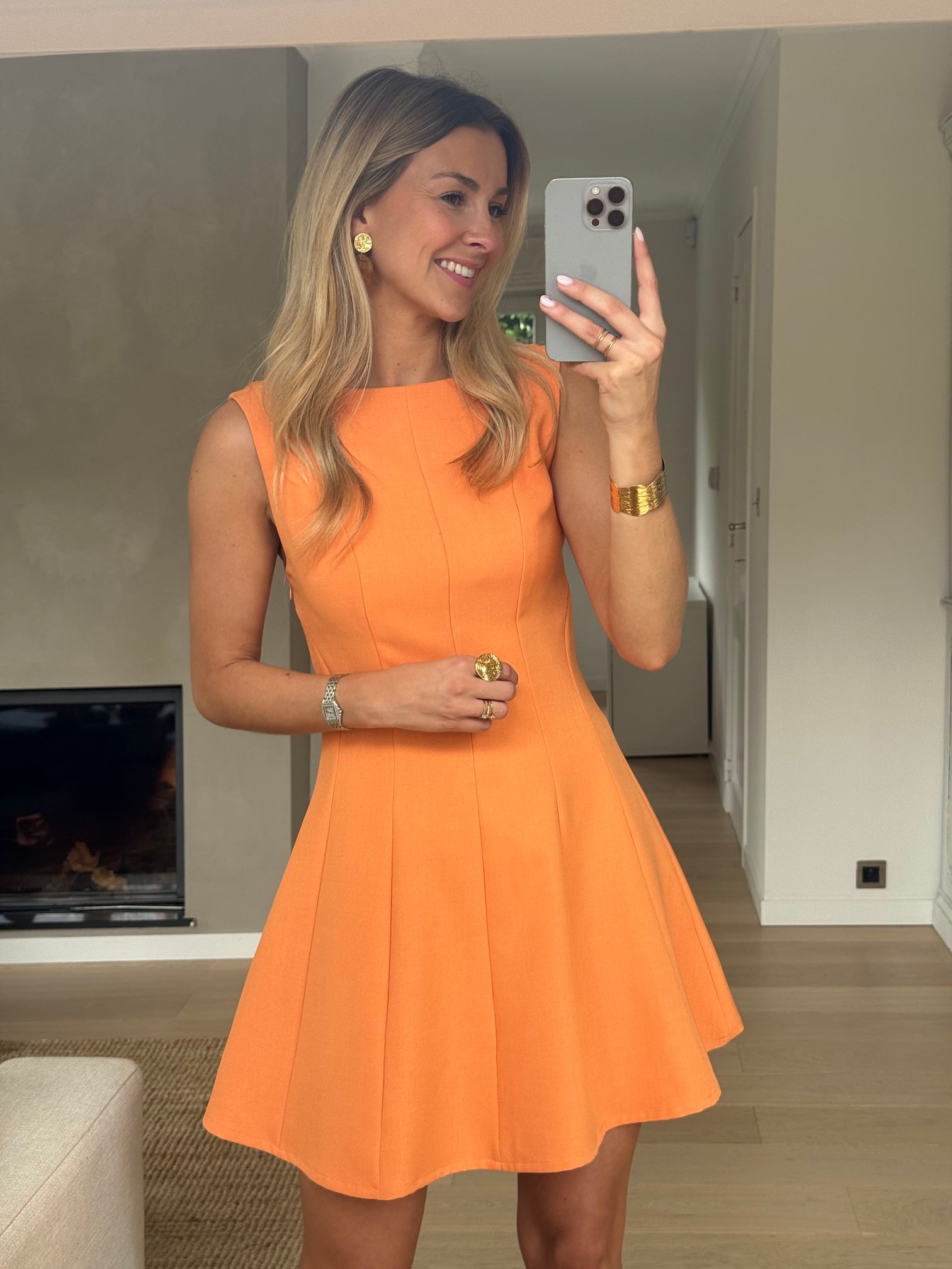 Robe Melissa orange