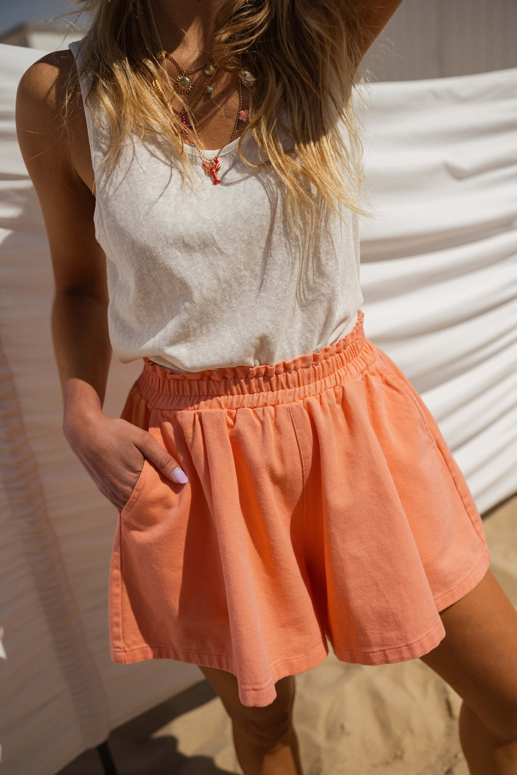 Short Erica orange