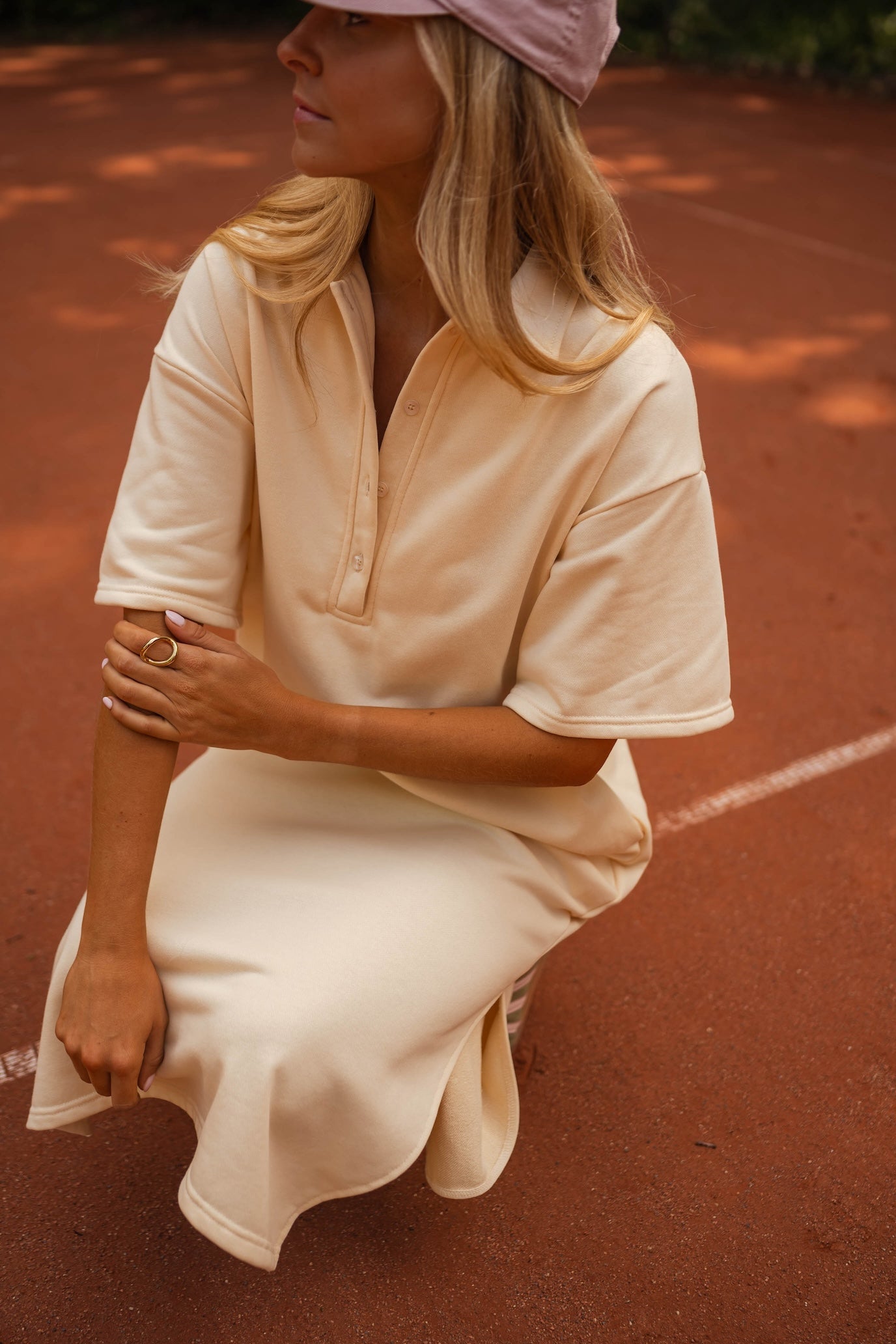 Robe Carmela jaune pâle